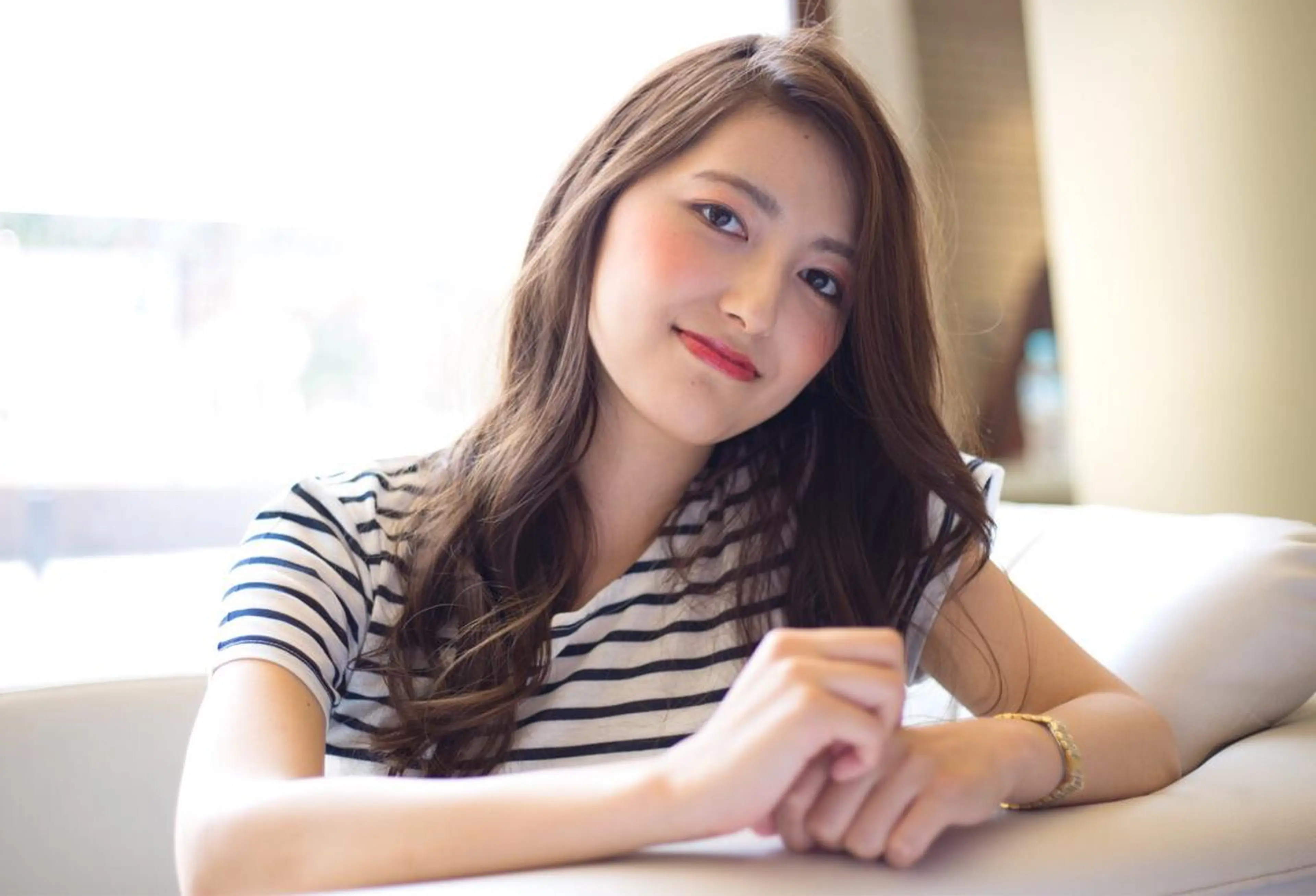 ロング カラー パーマ 美容室LA BEAU所属・LA BEAU　加藤 拓司のヘアスタイル