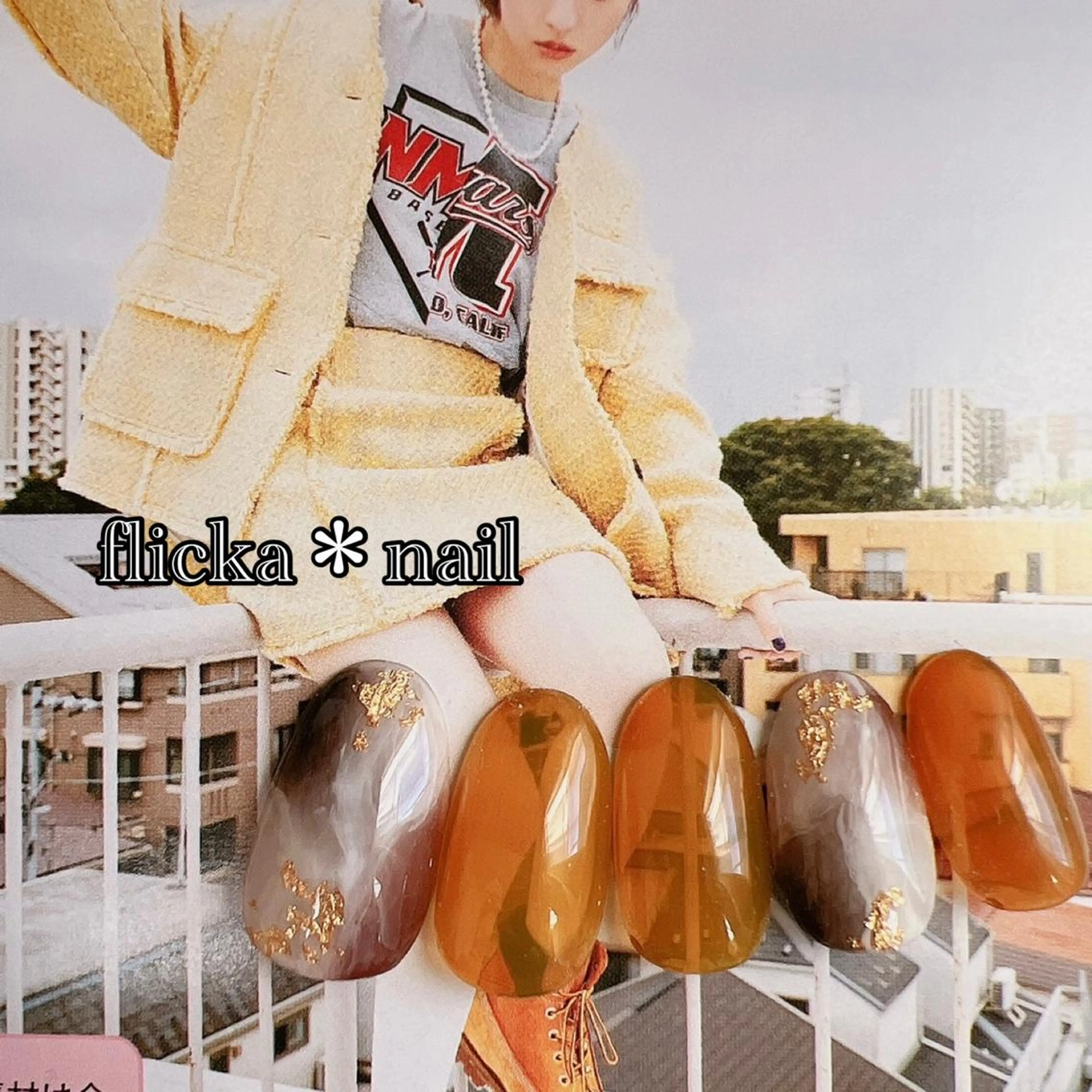 ネイル 大理石ネイル(マーブル) ハンドネイル flicka＊nail所属・flicka* nailのネイルデザイン