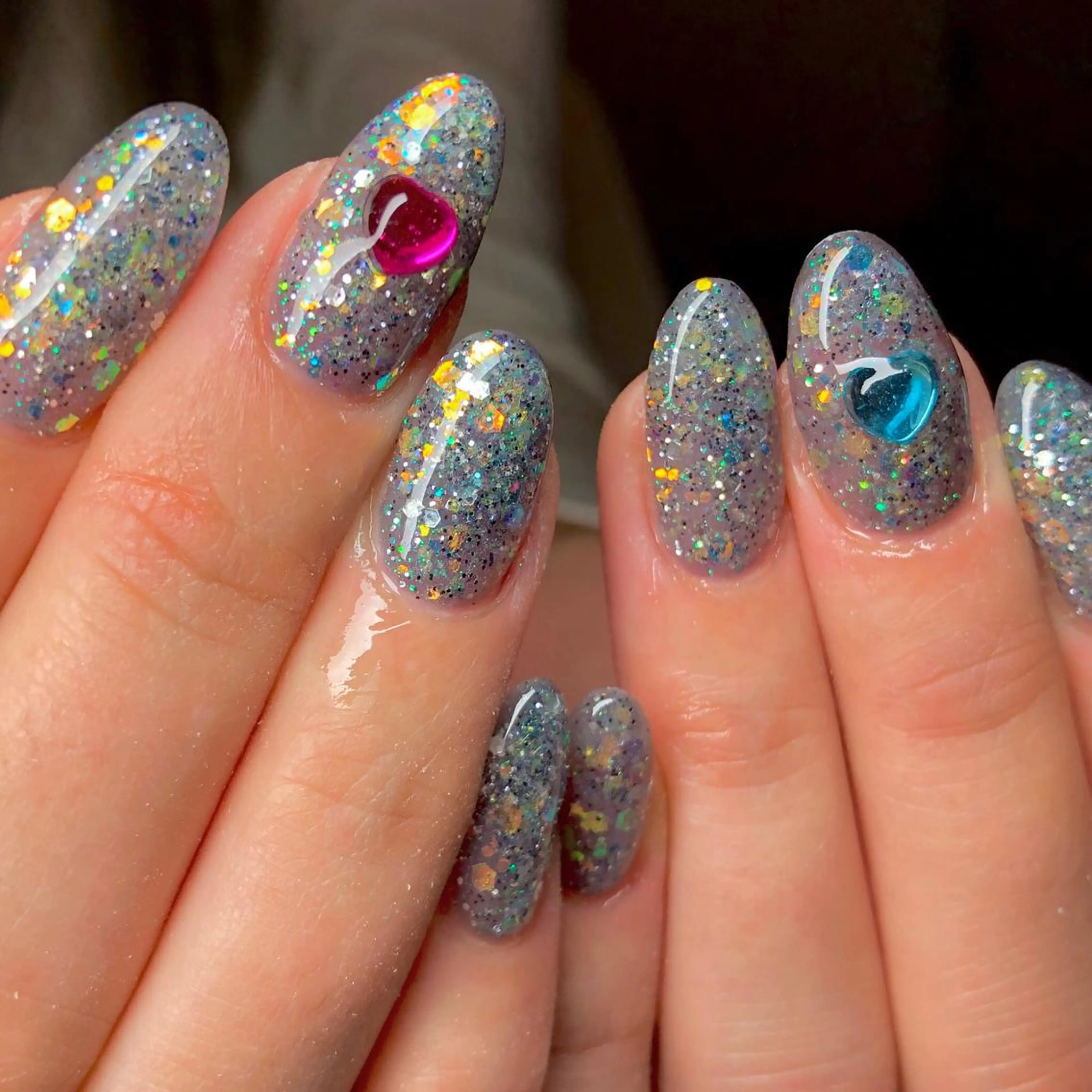 ネイル ラメ(グリッター) maggienail所属・Maggie Nagisaのネイルデザイン