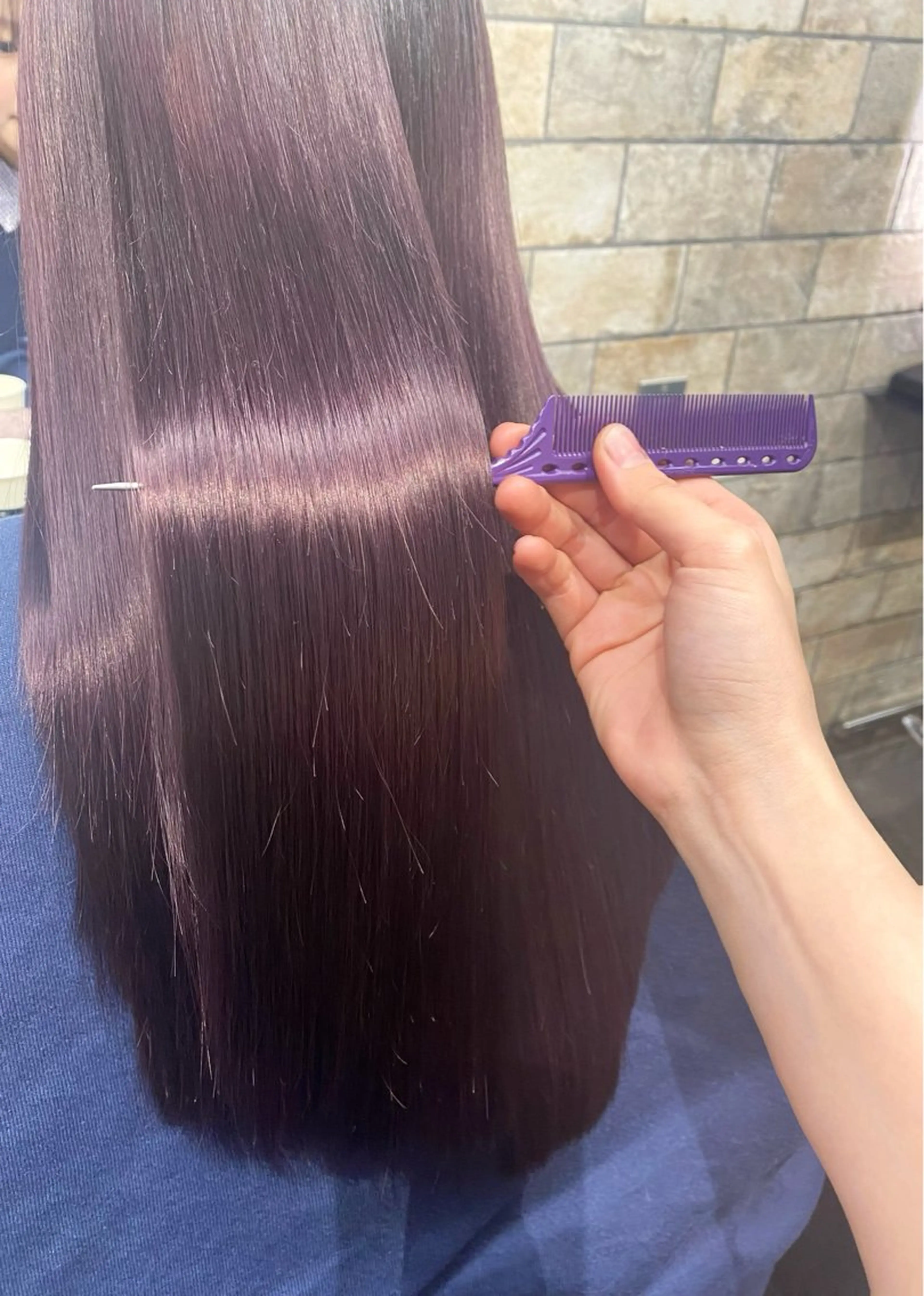 カラー ブリーチ 🫧カラー＆エクステ 専門🤍松下🫧のヘアスタイル