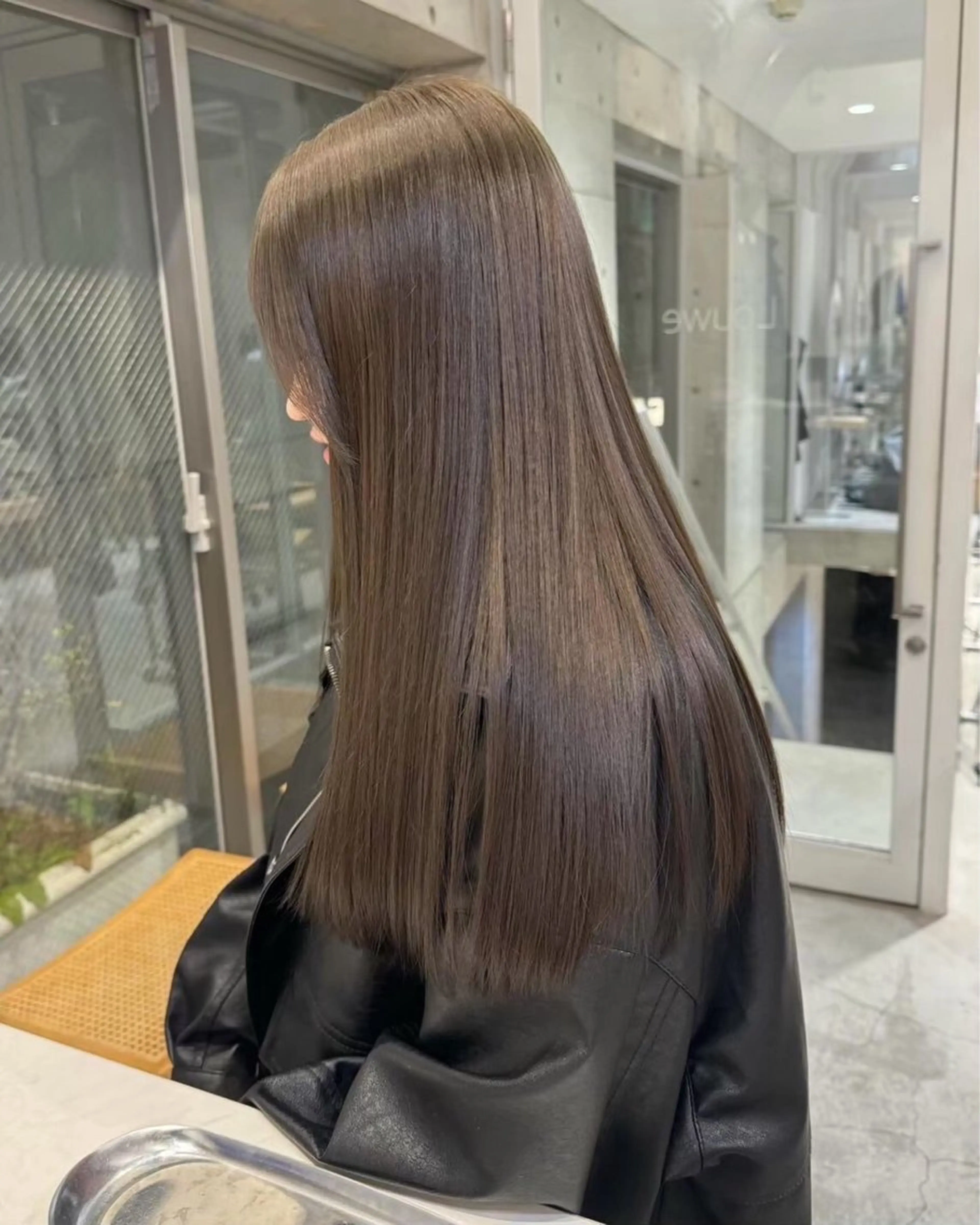 ロング カラー ヘアカラー 🎀優姫 🎀  韓国レイヤーのヘアスタイル