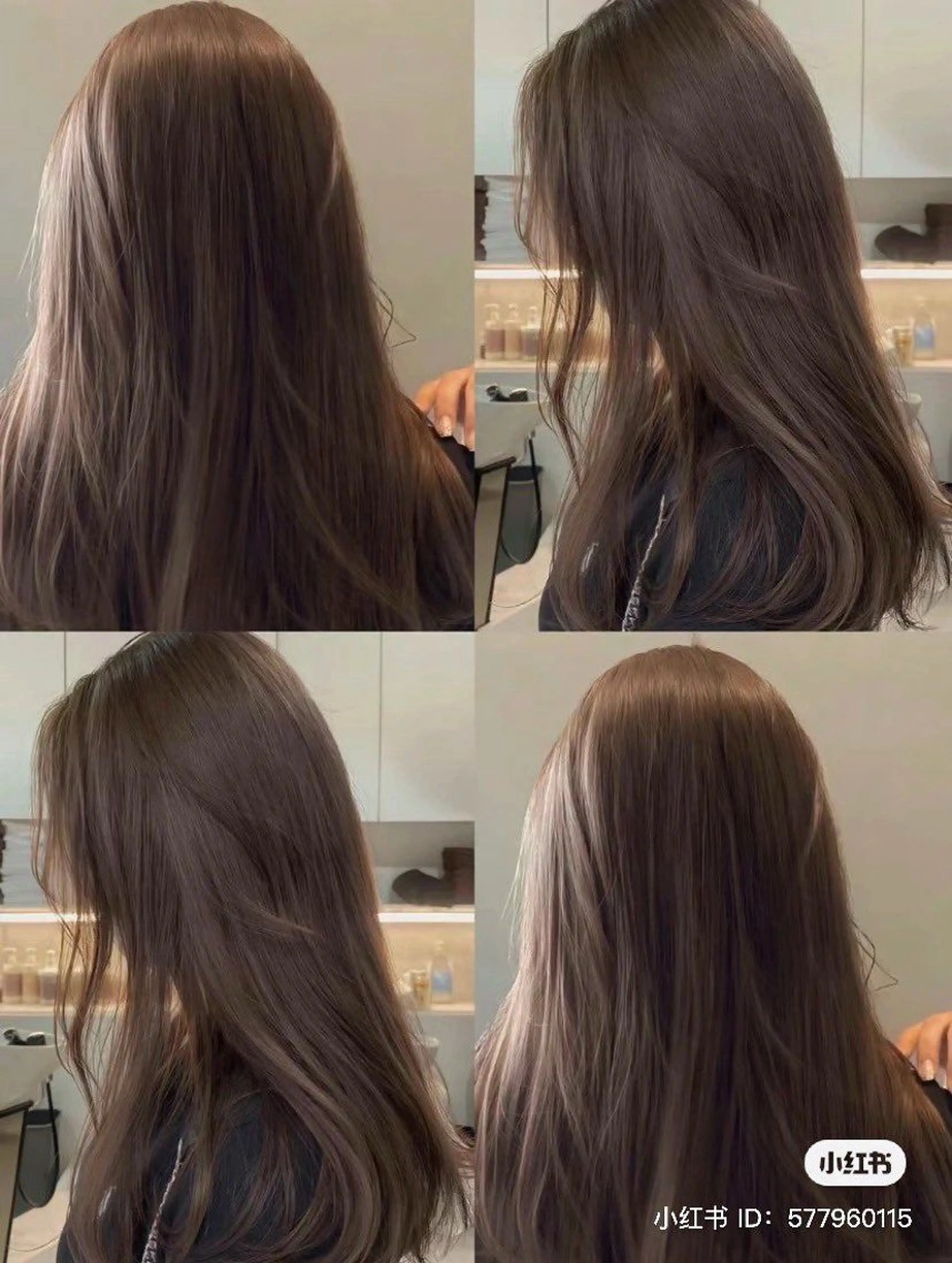 ロング 髪質改善 トリートメント カット ヘアカラー トリートメント 【美髪】大人ブラウン 縮毛矯正🫧Annaのヘアスタイル