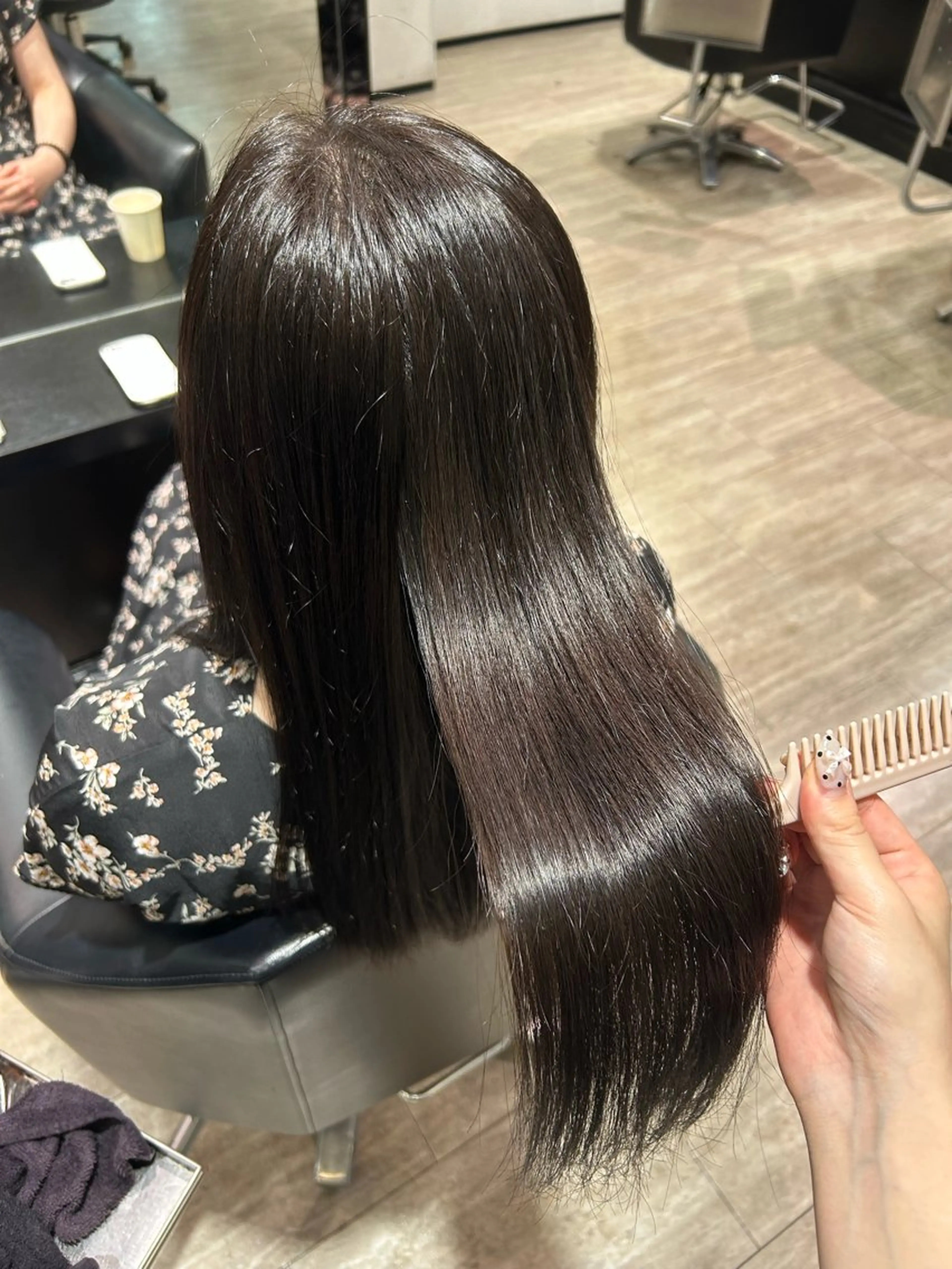 ミディアム カラー 透明感カラー ヘアカラー ishizuka toaのヘアスタイル