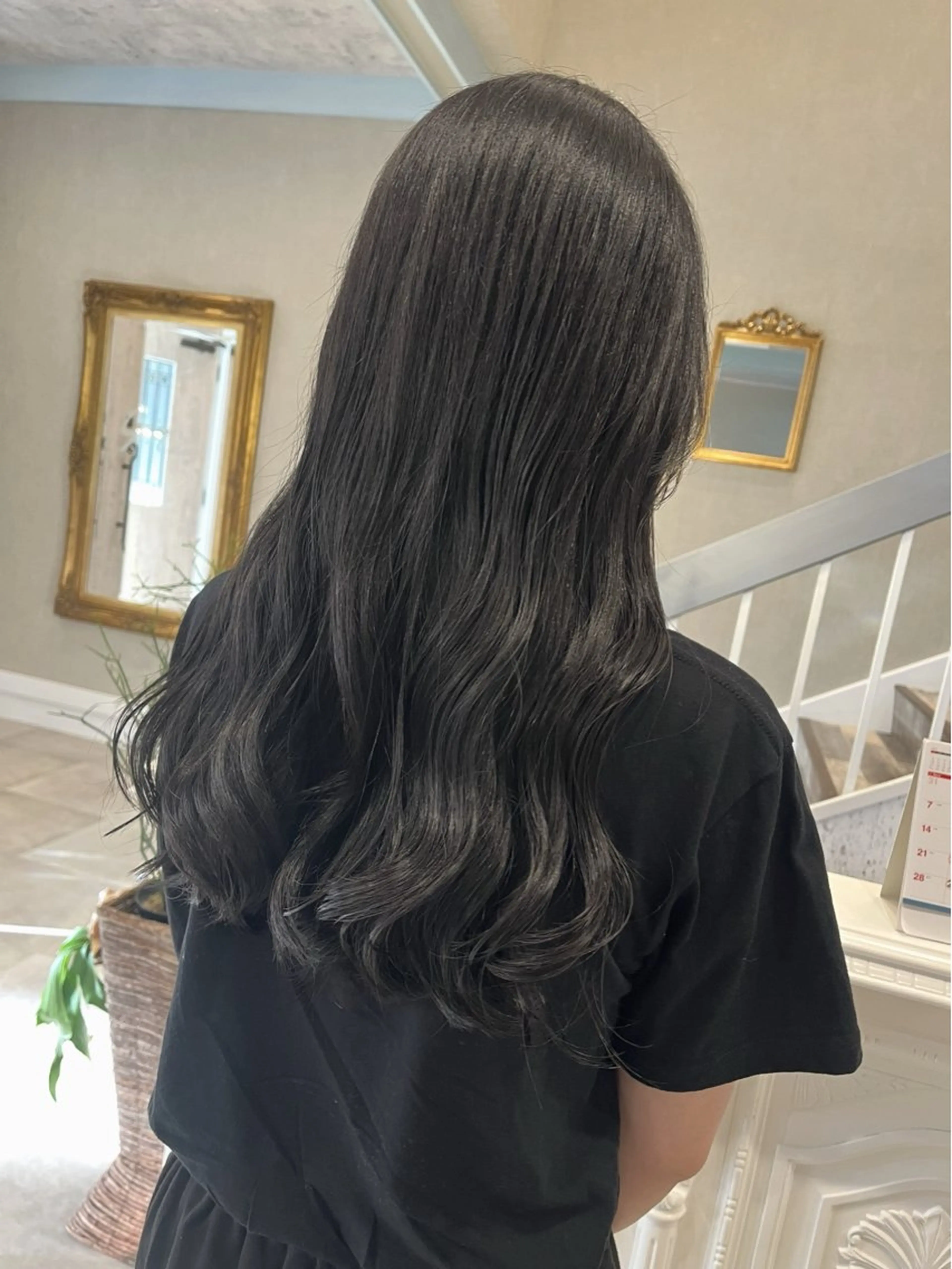 ロング ヘアカラー Calbari 中田 莉紗/奥州市水沢のヘアスタイル