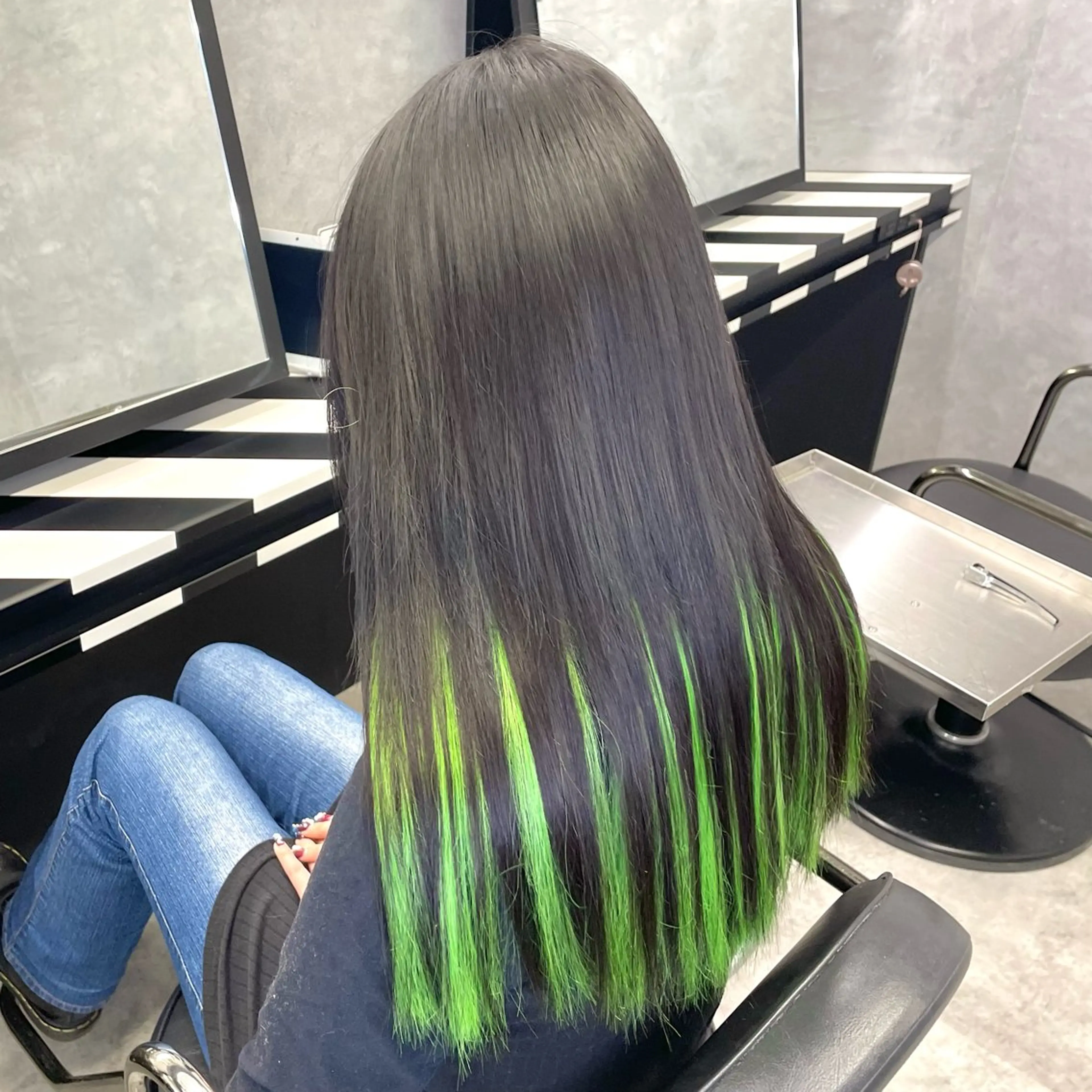 カラー ベージュカラー ブリーチ ダブルカラー グレージュ ハイトーンカラー ミルクティーベージュ /ピンク/大阪/堀江のヘアスタイル