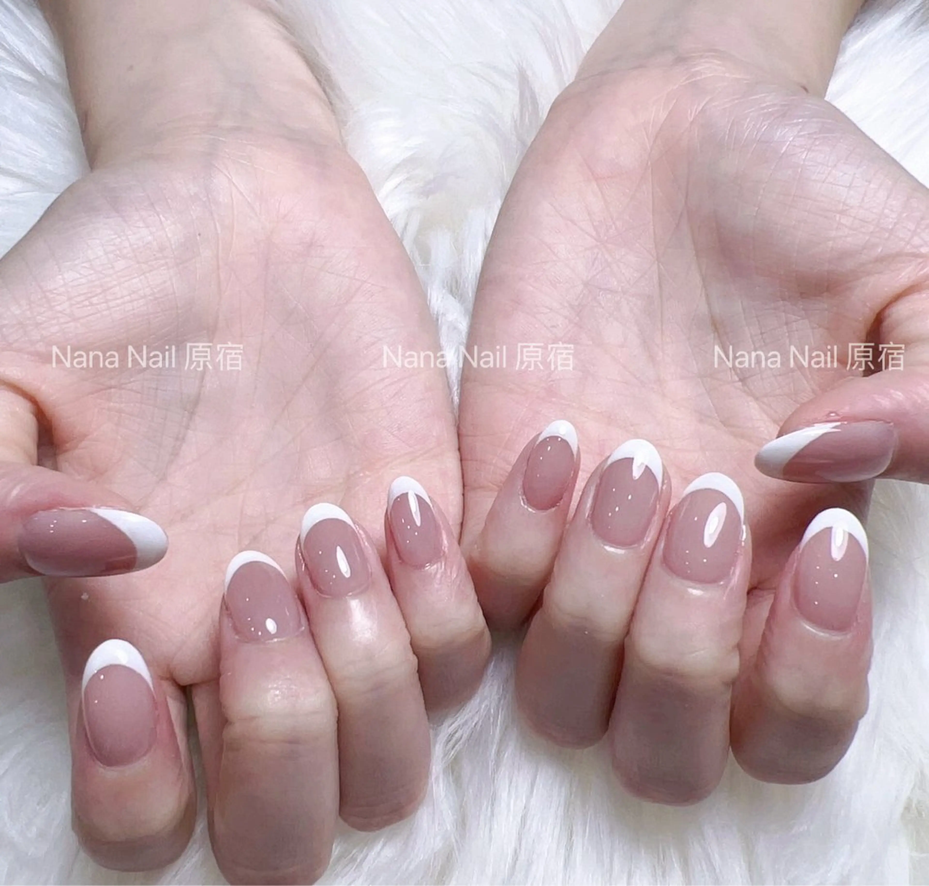 ネイル フレンチネイル Unicorn Nail原宿表参道のネイルデザイン