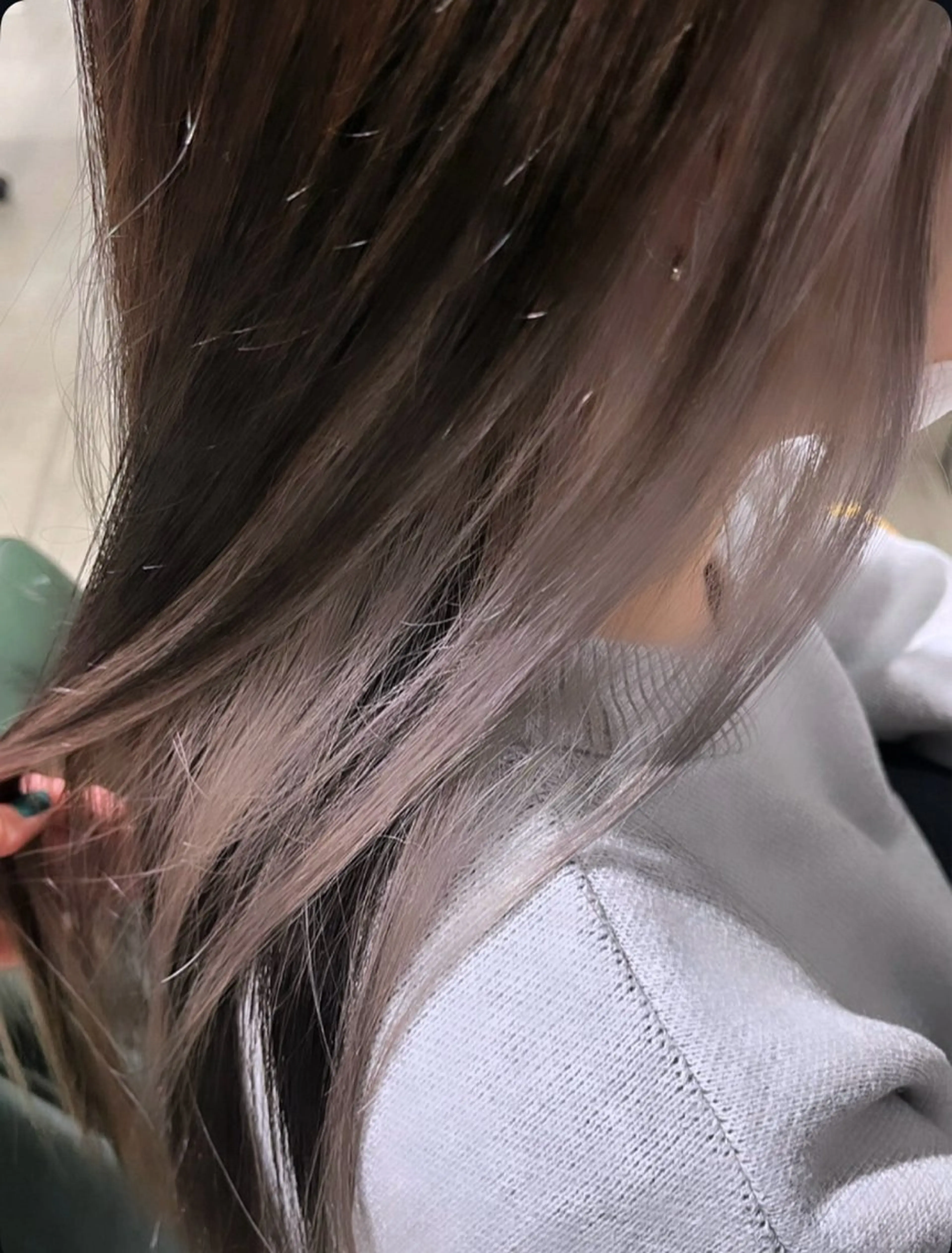 セミロング ヘアカラー 🌿髪質改善/レイヤ ー🌿ひかるんのヘアスタイル