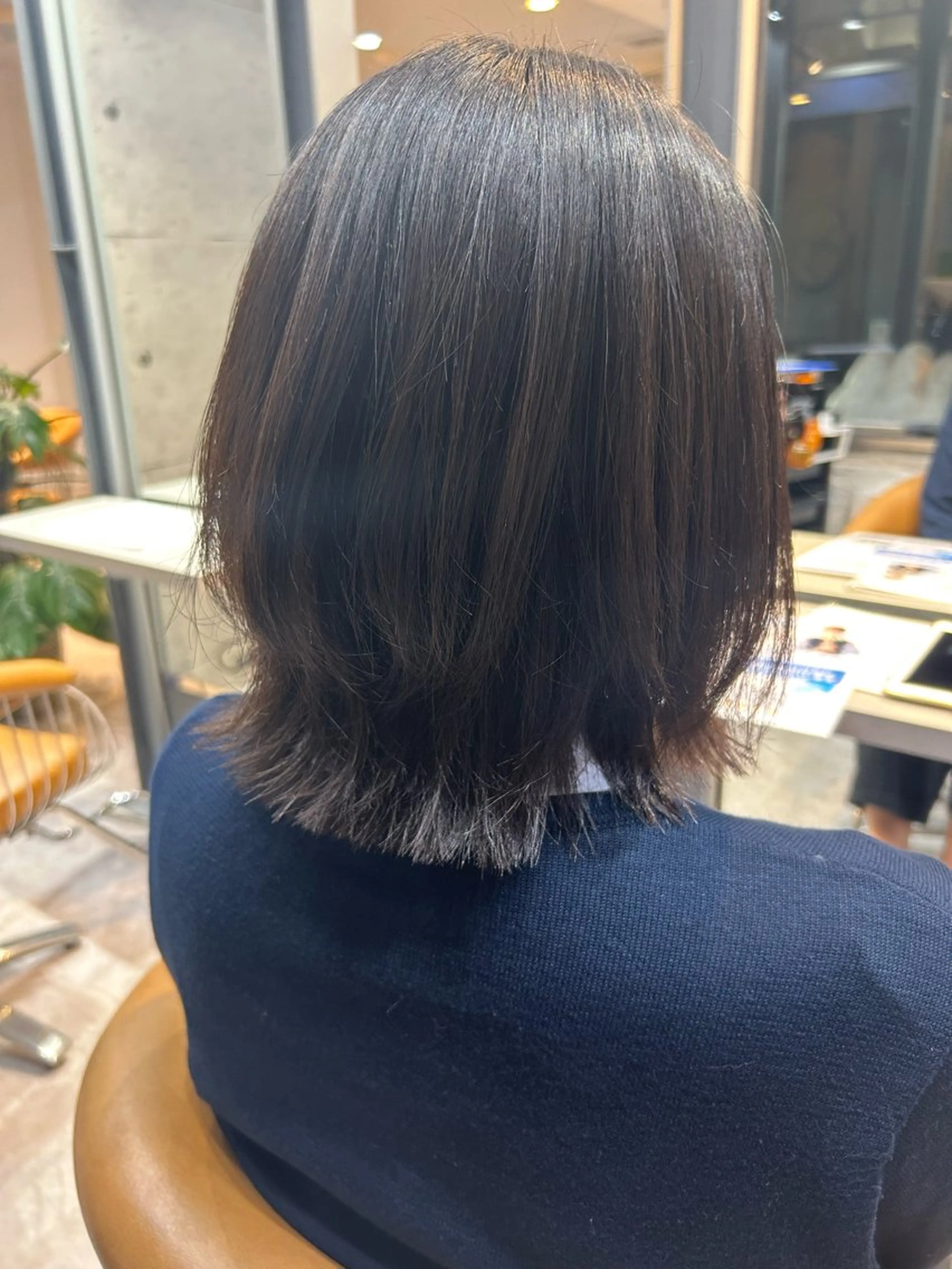ミディアム ボブレイヤー ボブ レイヤーカット 🫧艶感カラー /Ruu🫧のヘアスタイル