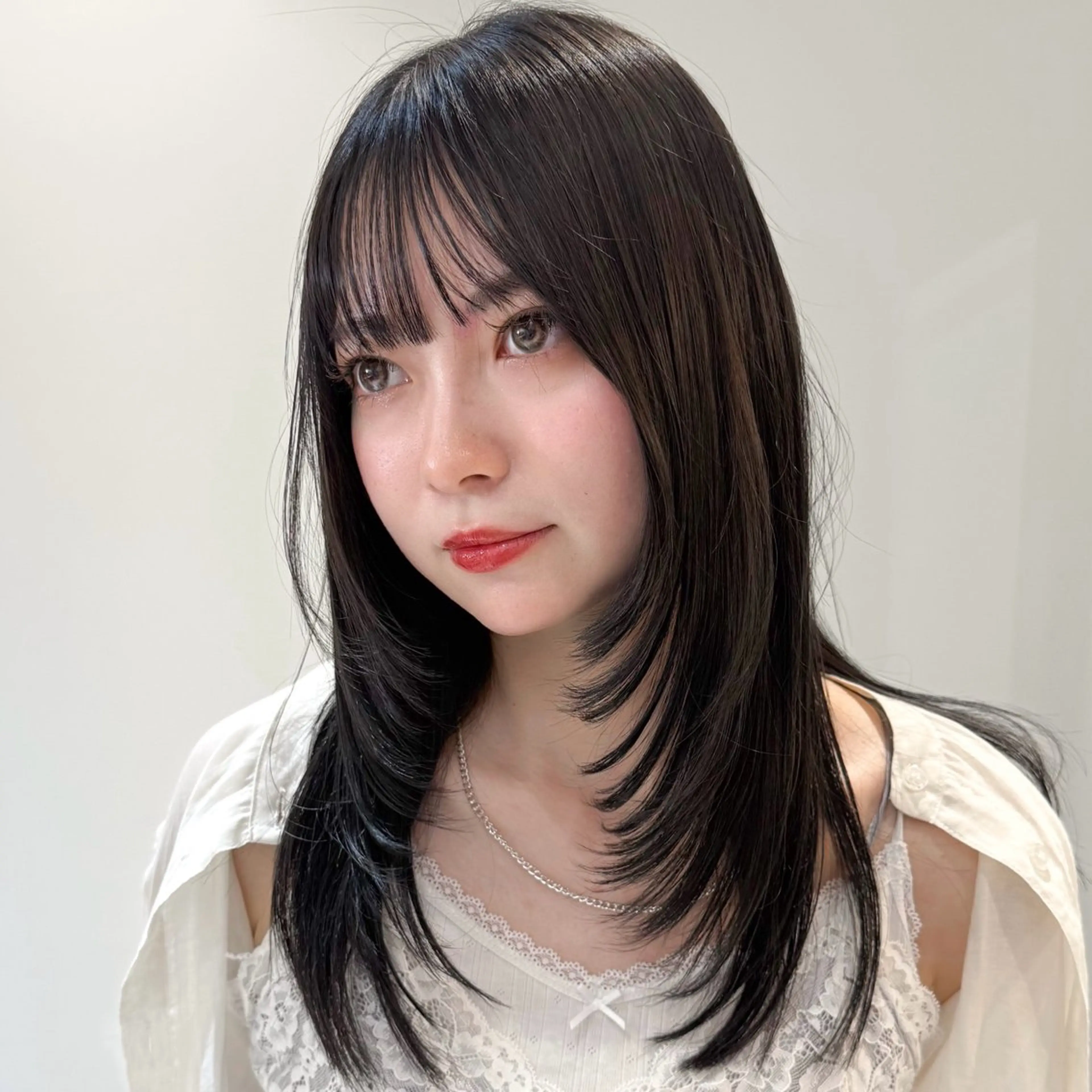ロング カラー ボブ 韓国風ヘア レイヤーカット カット トリートメント 《メンズ特化》韓国風 /chiharaのヘアスタイル