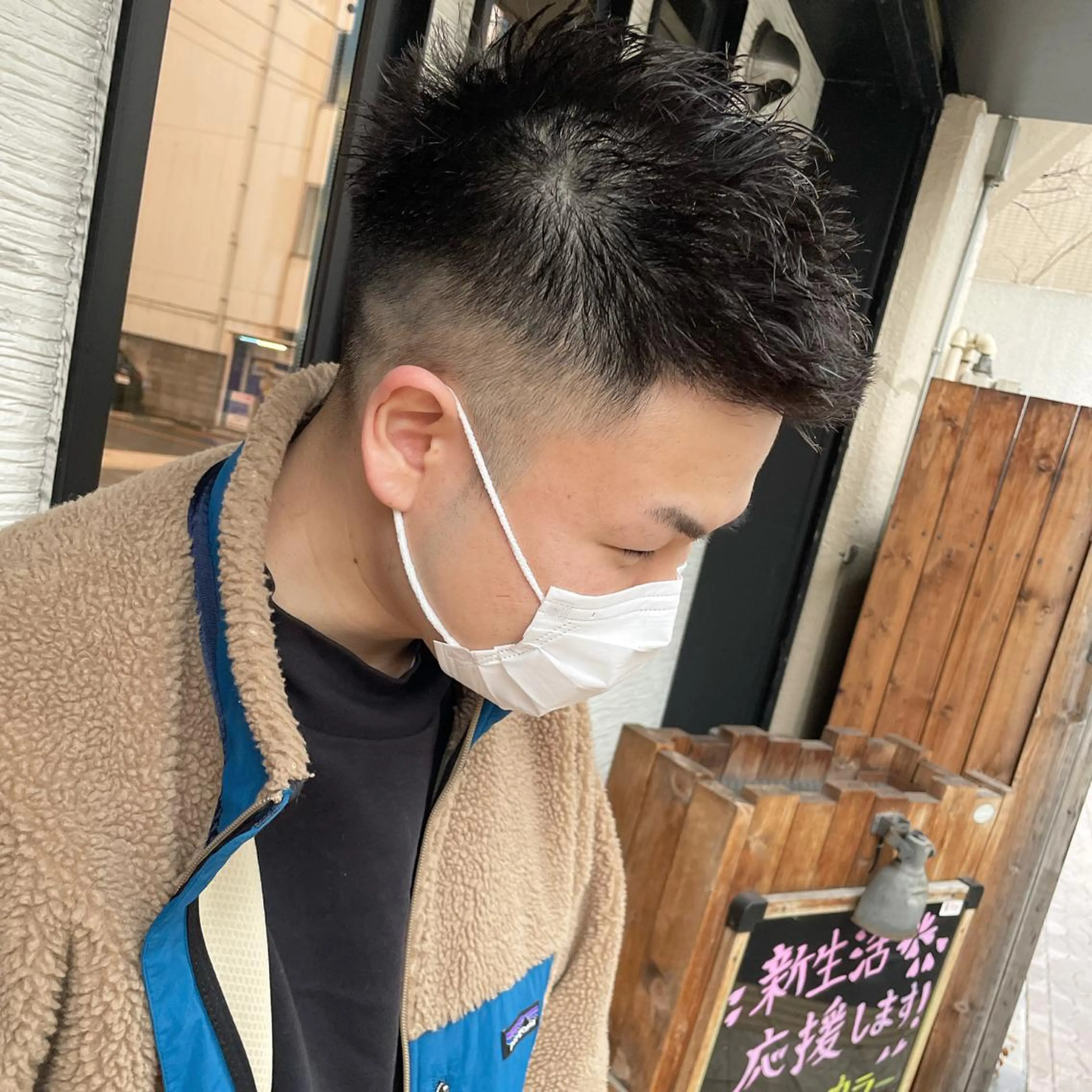 メンズ メンズベリーショート yoshi (高橋福博)のヘアスタイル