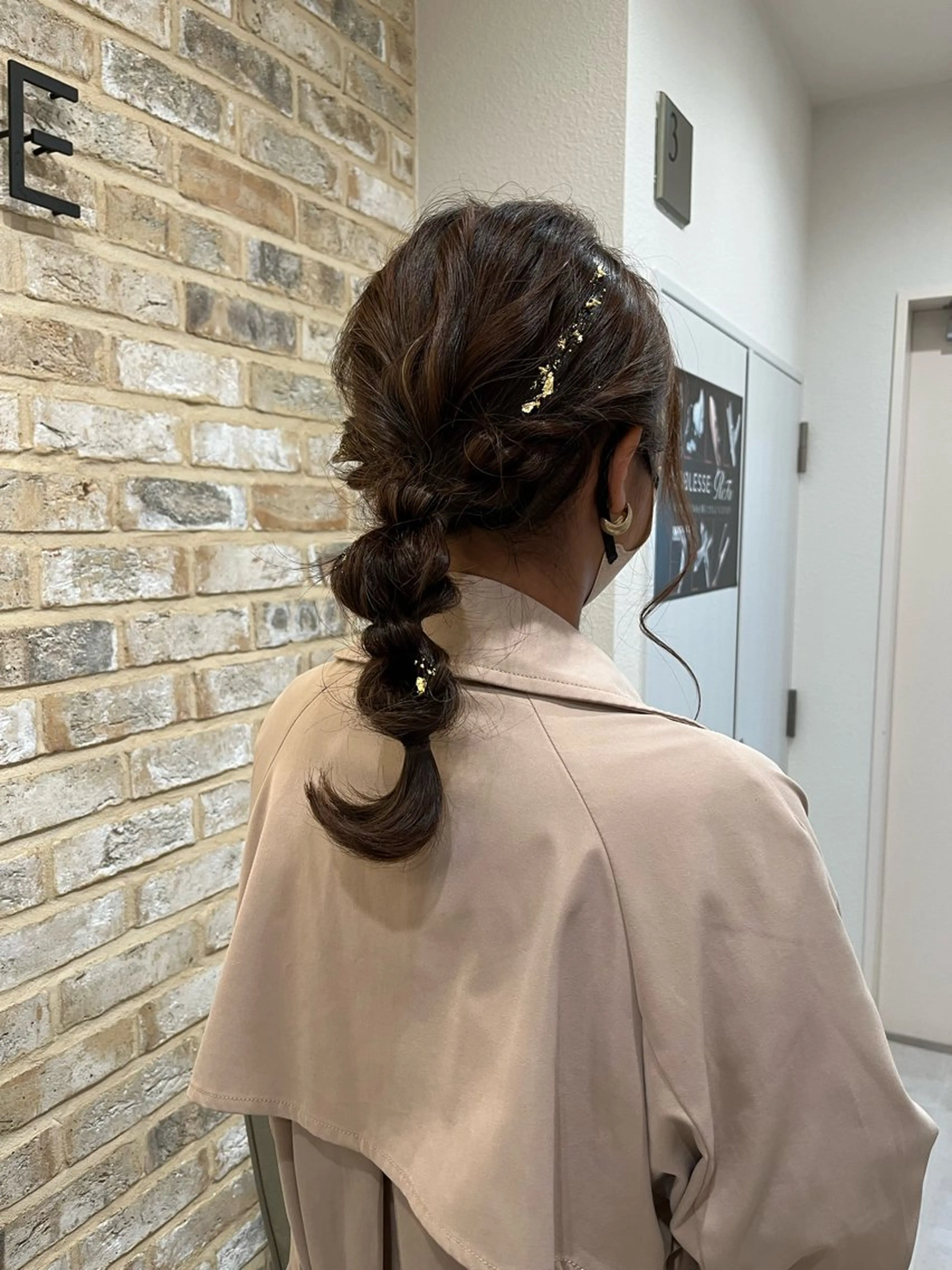 ミディアム ヘアアレンジ ヘアセット ユナ🎀レイヤー /韓国/ハイトーンのヘアスタイル