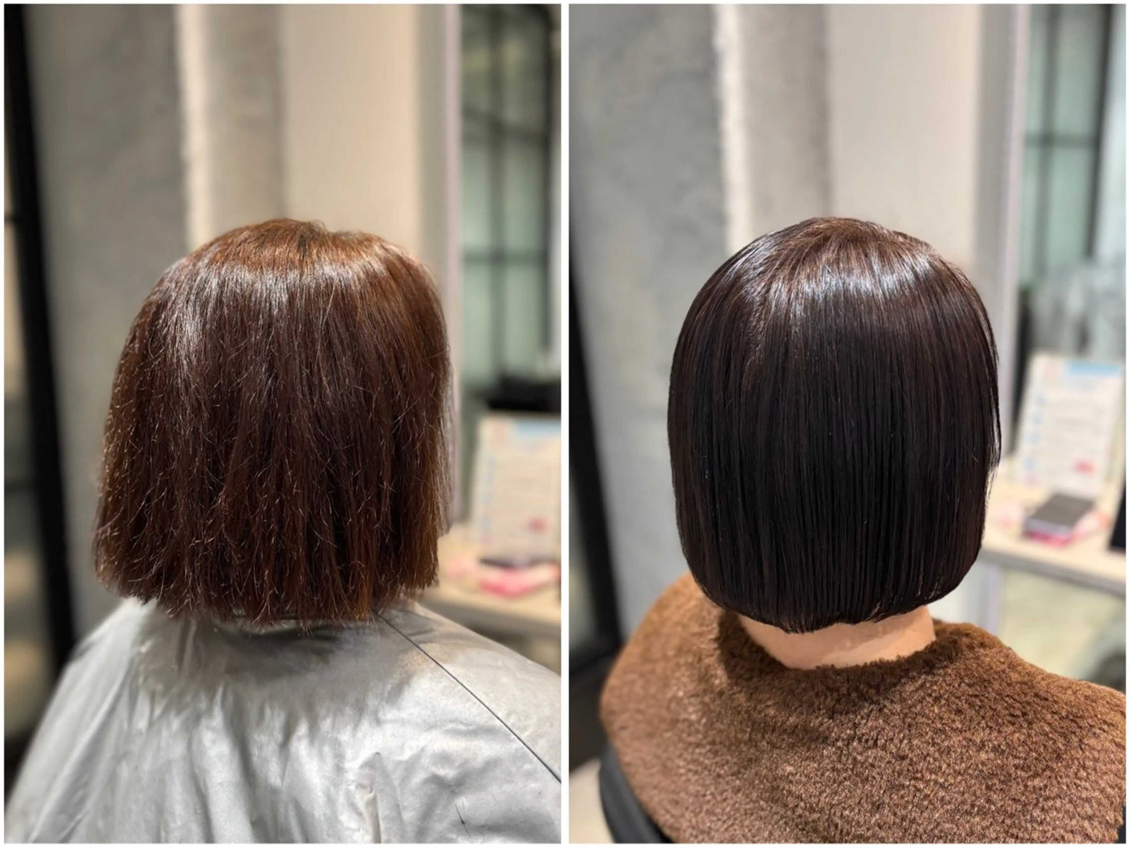 パーマ 縮毛矯正 酸性ストレート ストレートパーマ カット 縮毛矯正 トリートメント 艶髪酸性ストレート /髪質改善/寺田警二のヘアスタイル