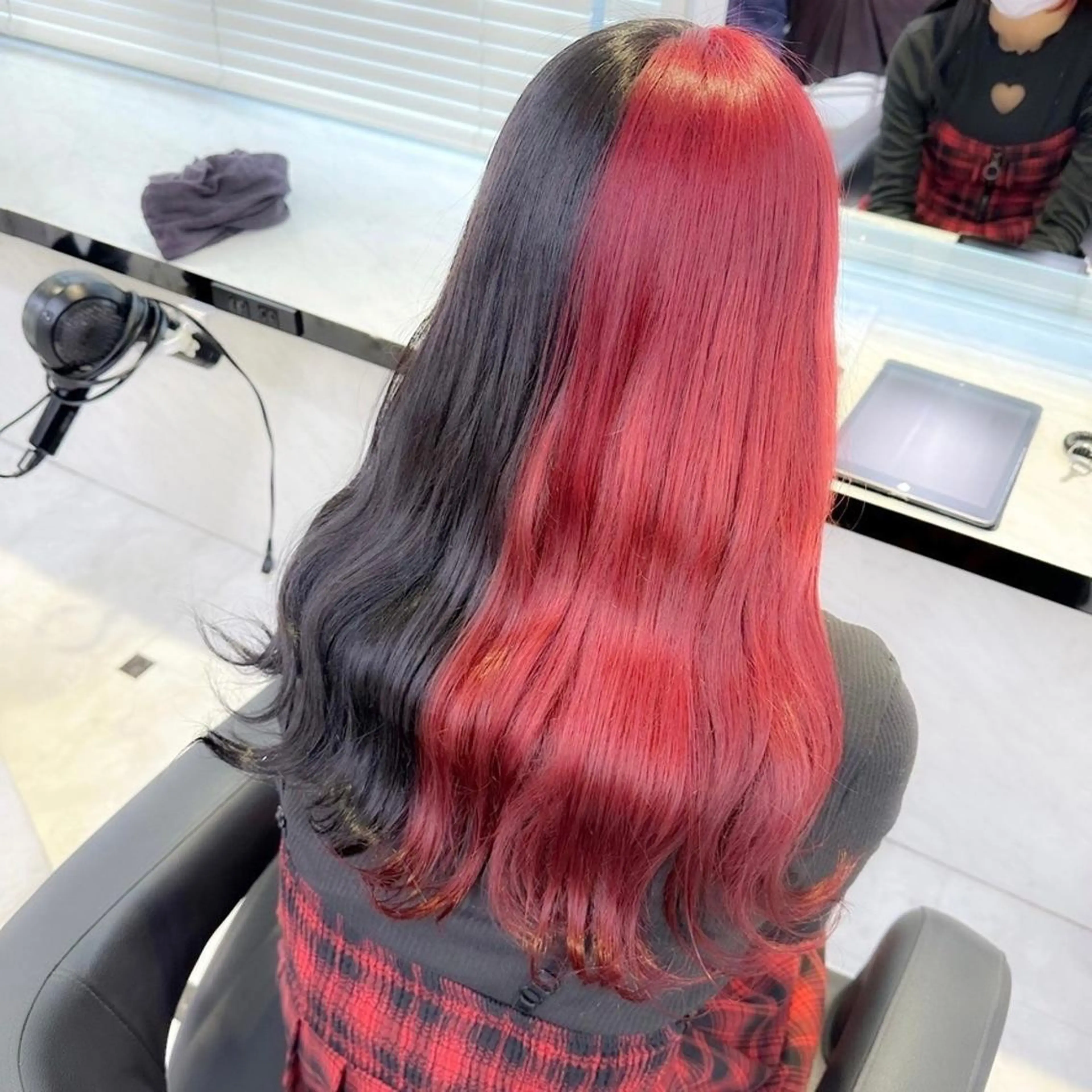 カラー ゆるふわガーリー🍓 かいのヘアスタイル