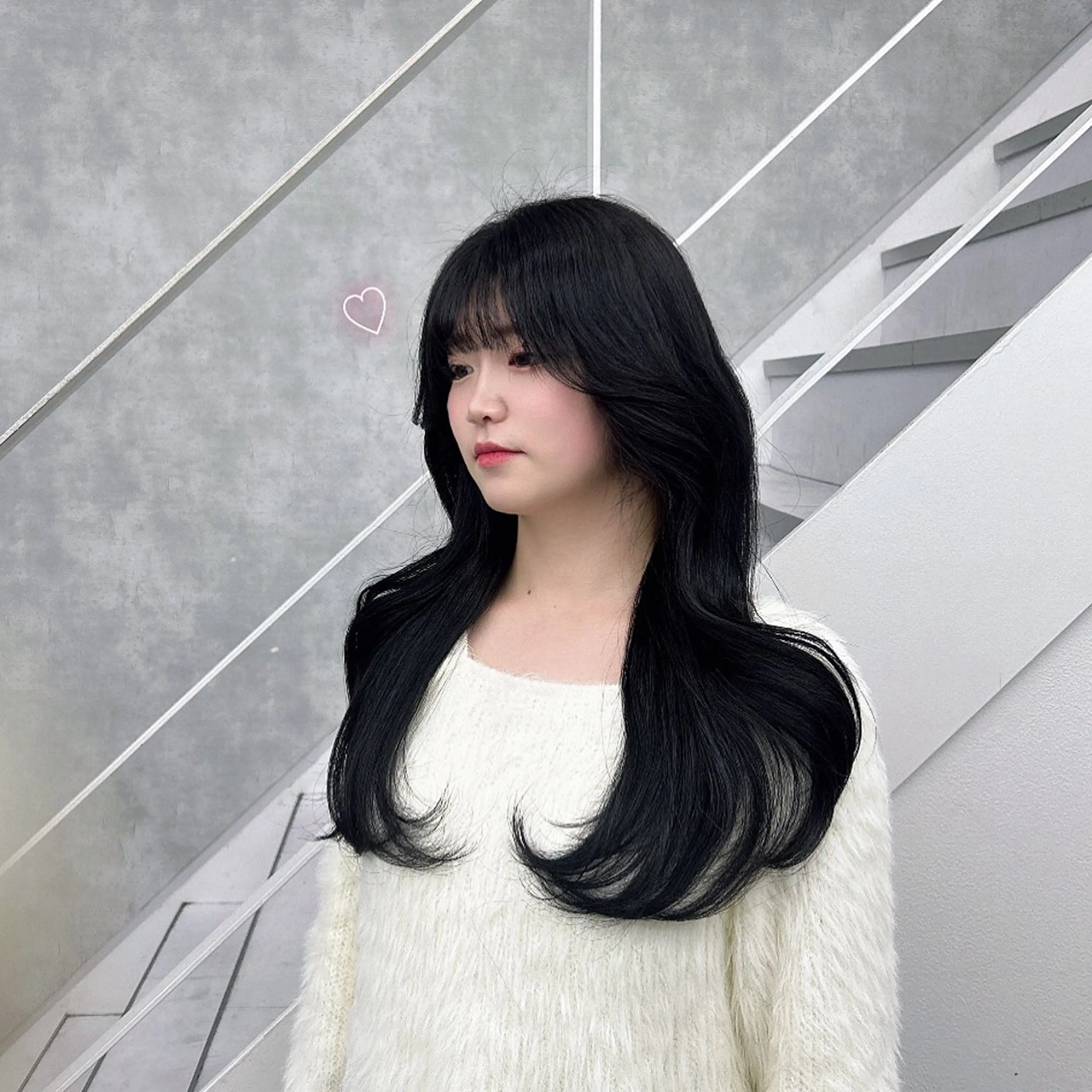 ロング MAEUL NAGOYA所属・⛓韓国IDOLヘア 🥀🖤/あいりのヘアスタイル