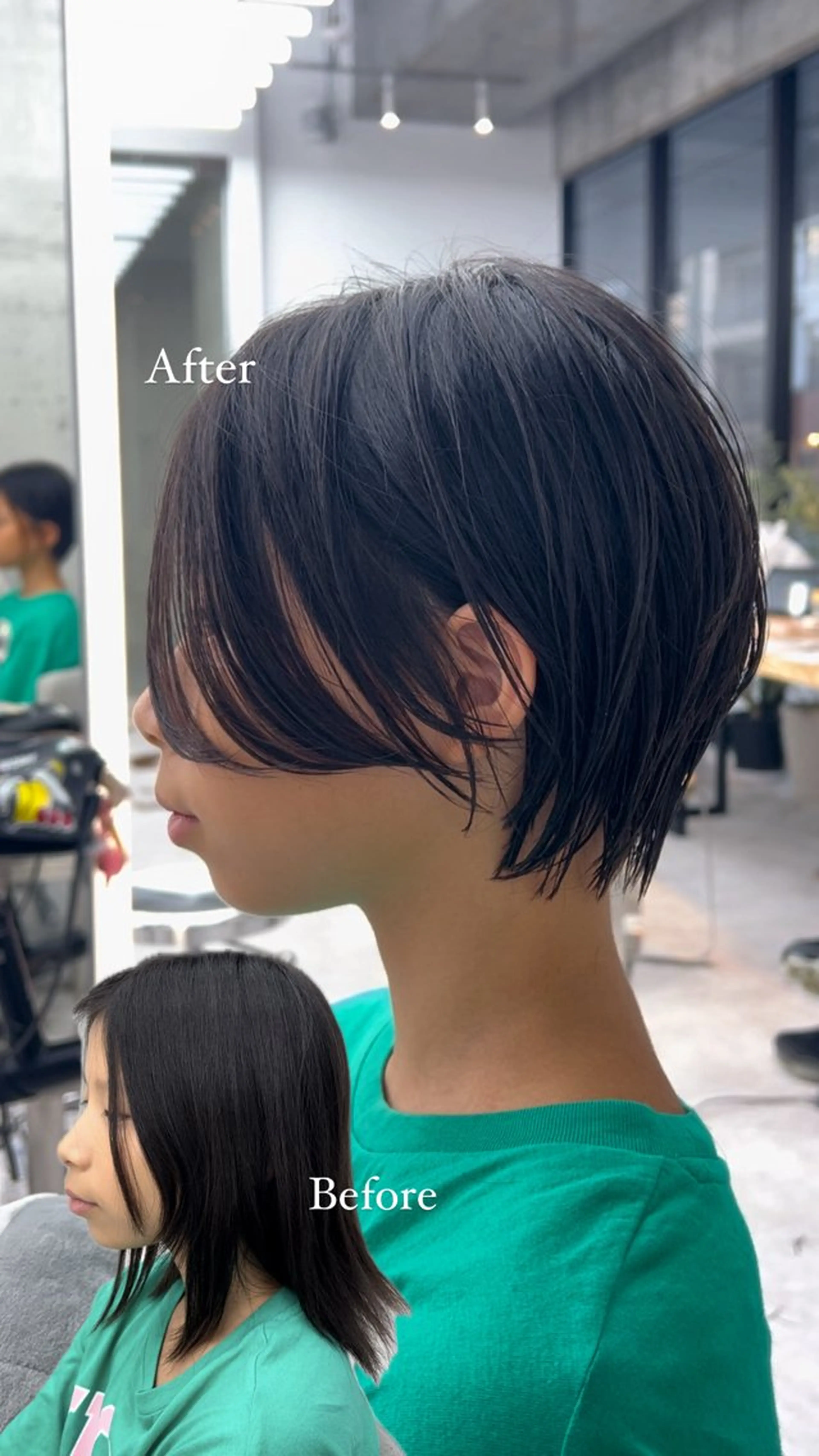 ショート キッズ ショートヘア i.blue所属・似合わせカット/ ヘアメイク/naruのヘアスタイル