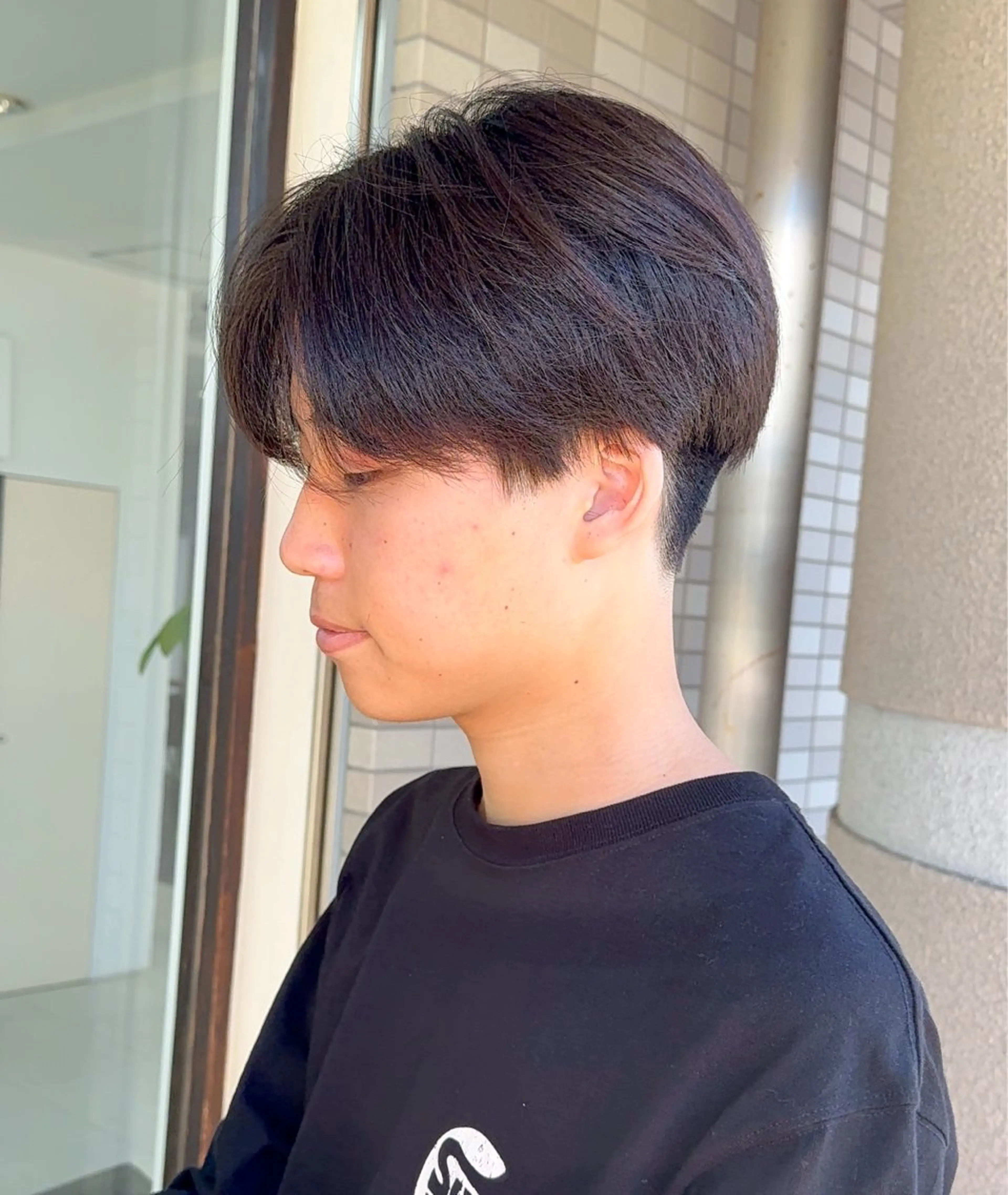 ショート パーマ メンズ 縮毛矯正 カット 縮毛矯正 メンズパーマの達人 /タカシマ　ダイスケのヘアスタイル