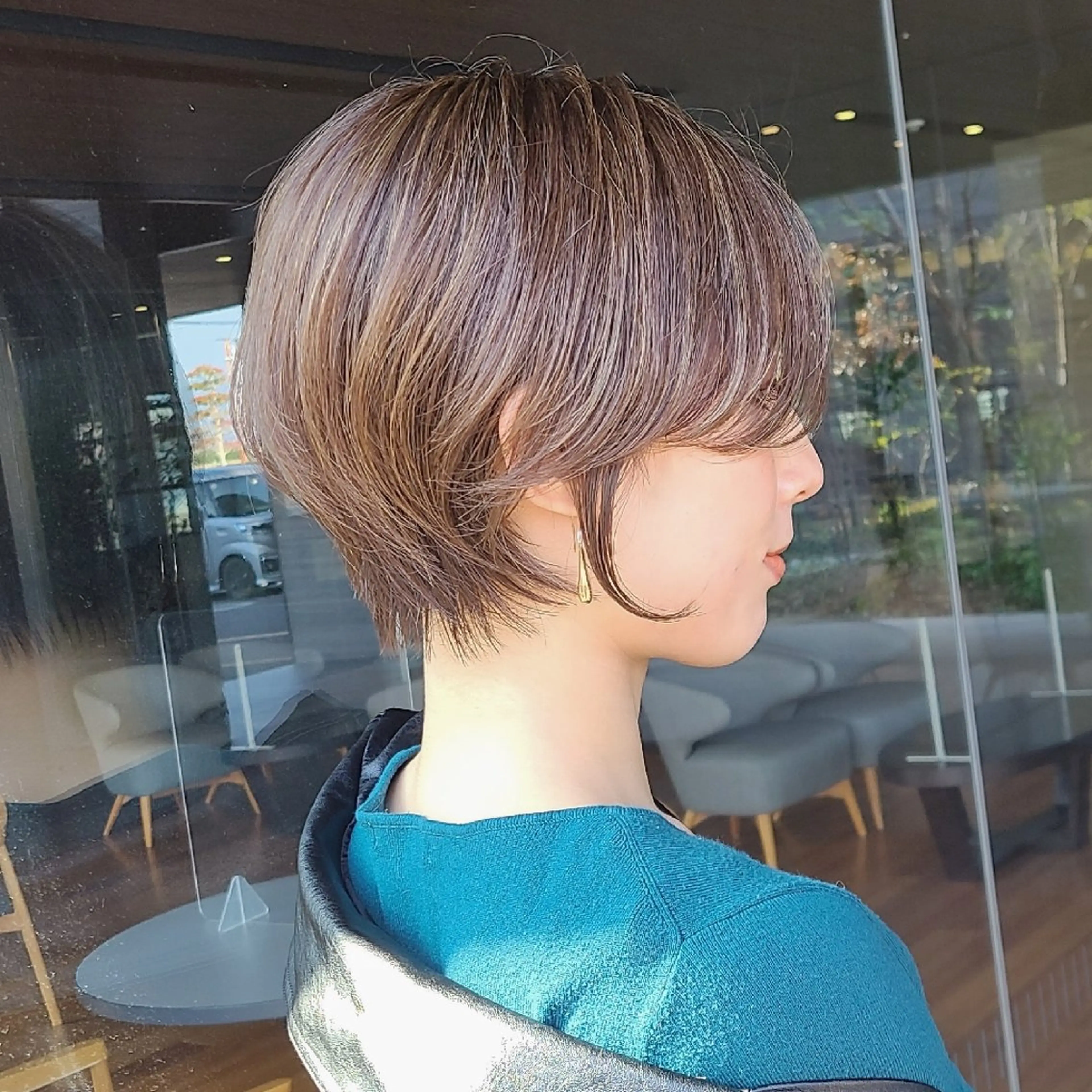ショート 似合わせカット ショートヘア 西田 理沙のヘアスタイル
