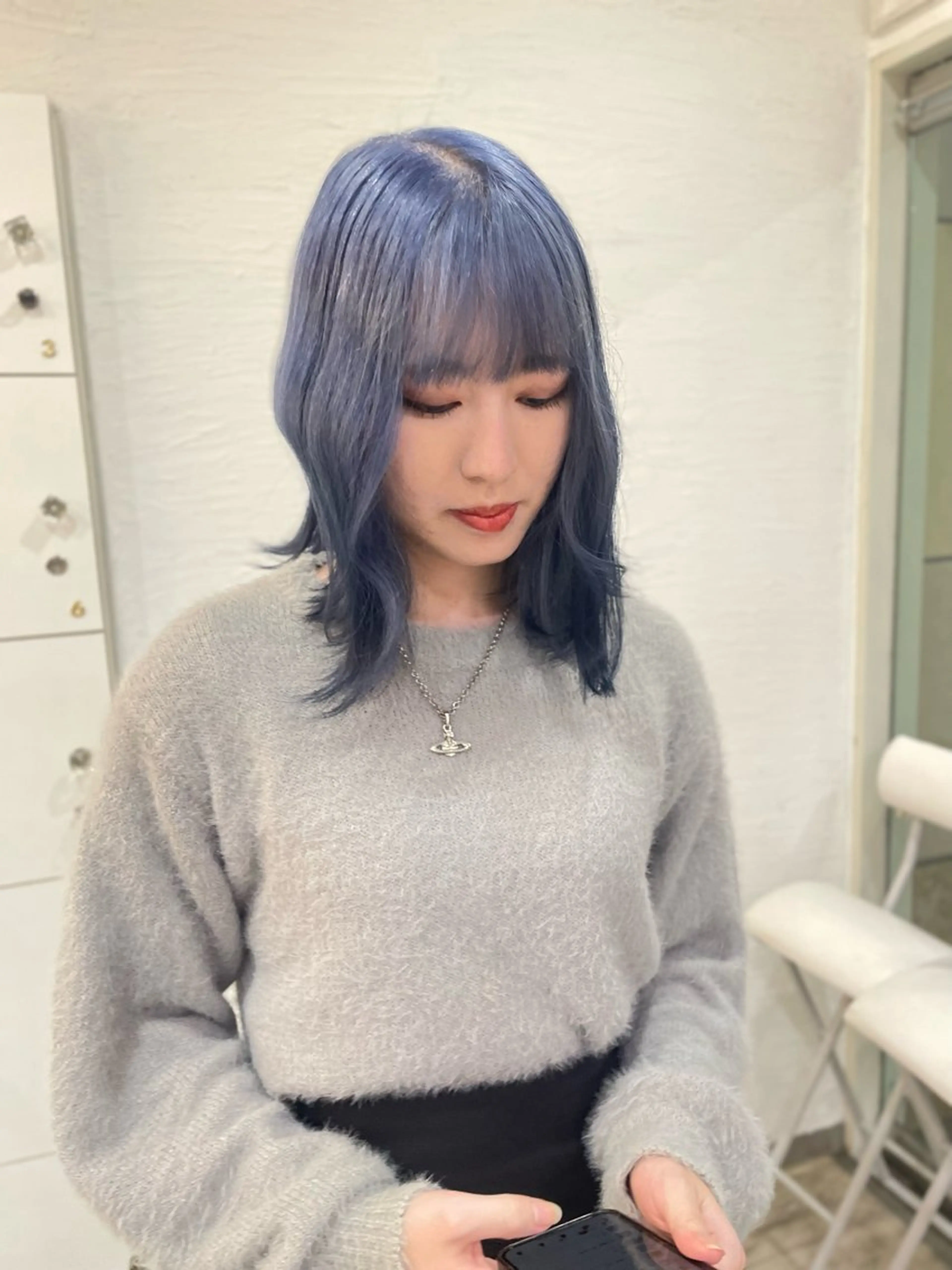 カラー inq名駅所属・今池/艶髪 髪質改善🦋柿下のヘアスタイル