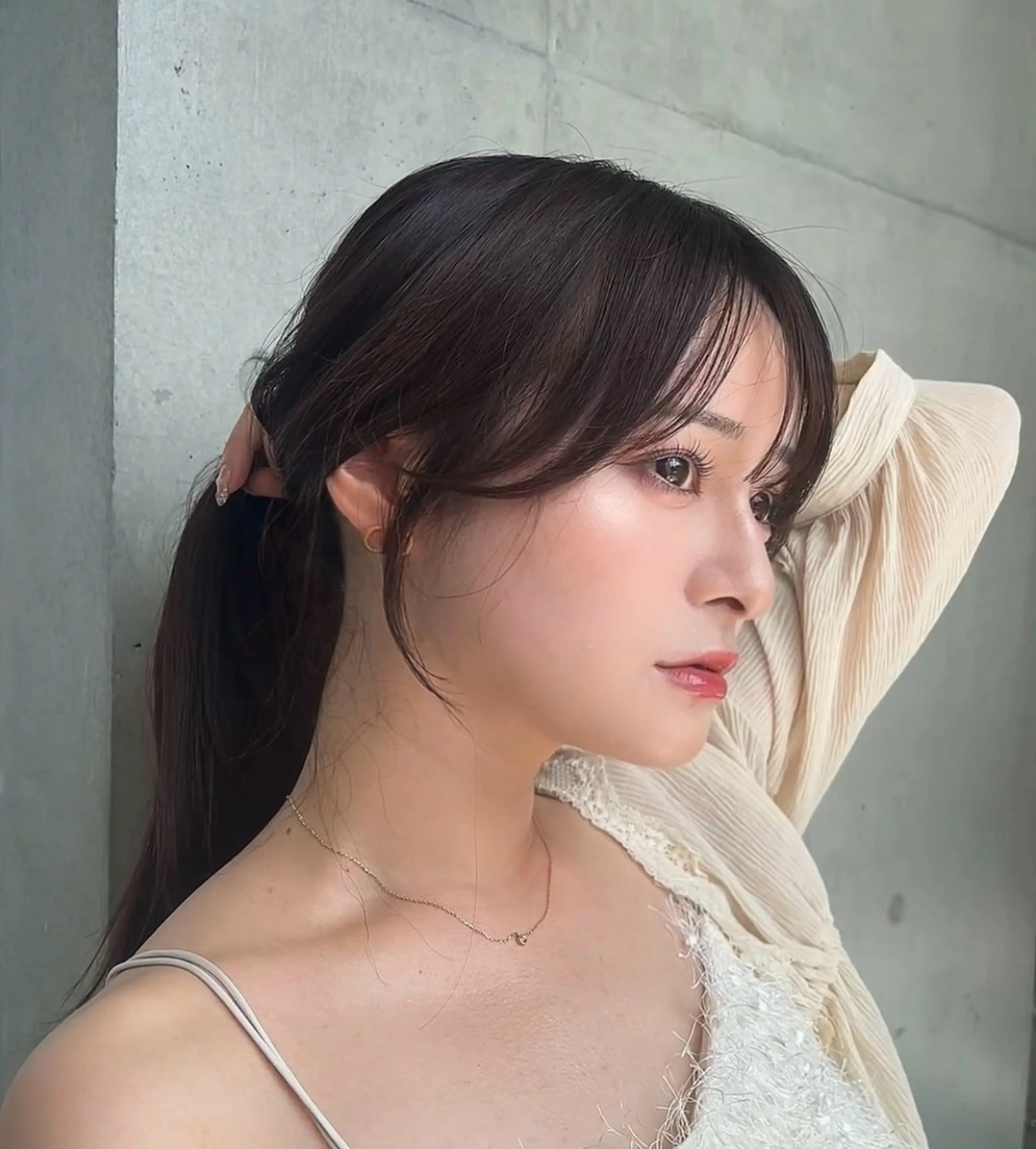 セミロング カラー カット ヘアカラー トリートメント 🌫️大人韓国ヘア 🌫️naoyaのヘアスタイル