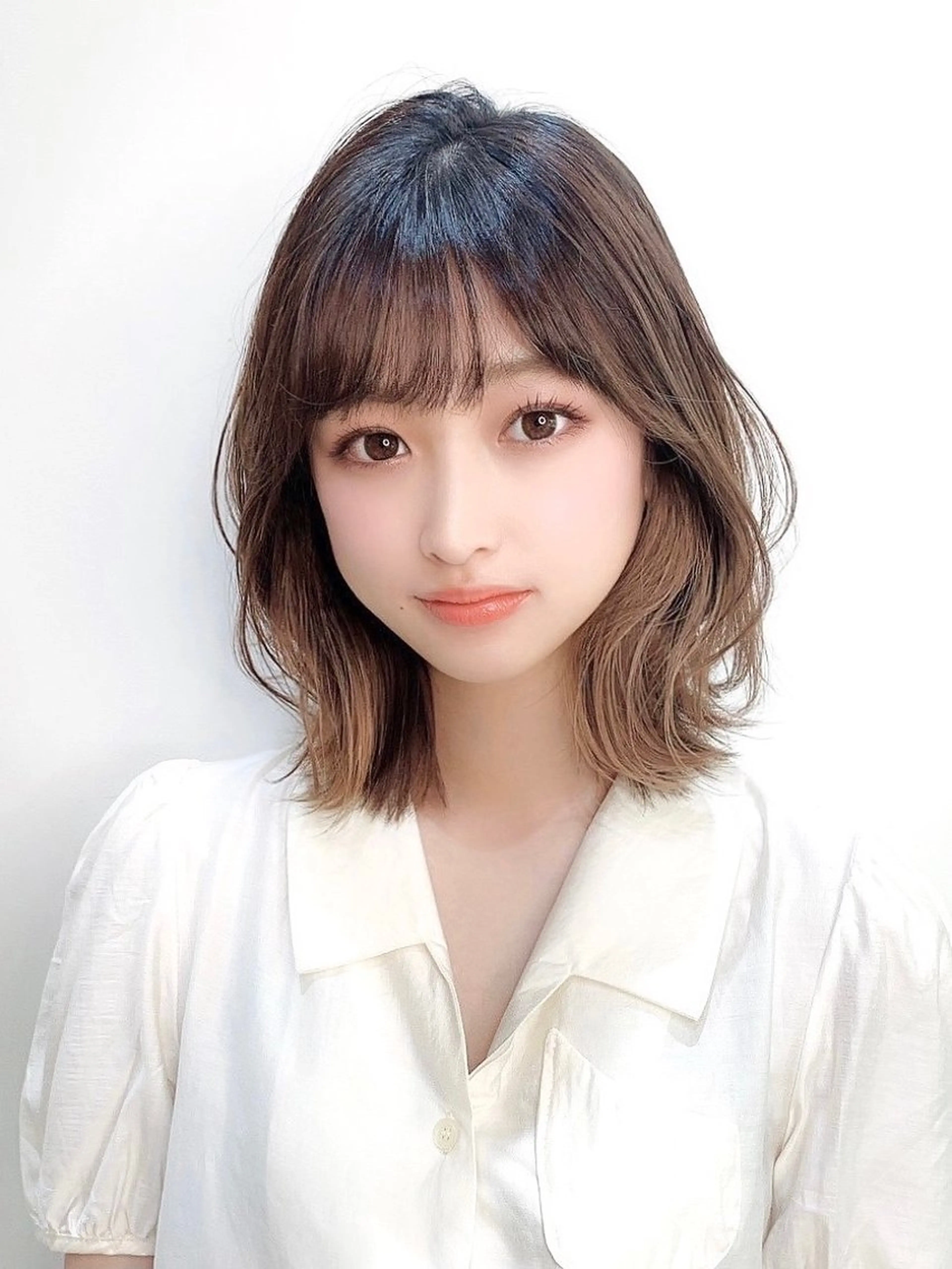 ショート カラー レディースパーマ 🫧モデルさま募集中のヘアスタイル