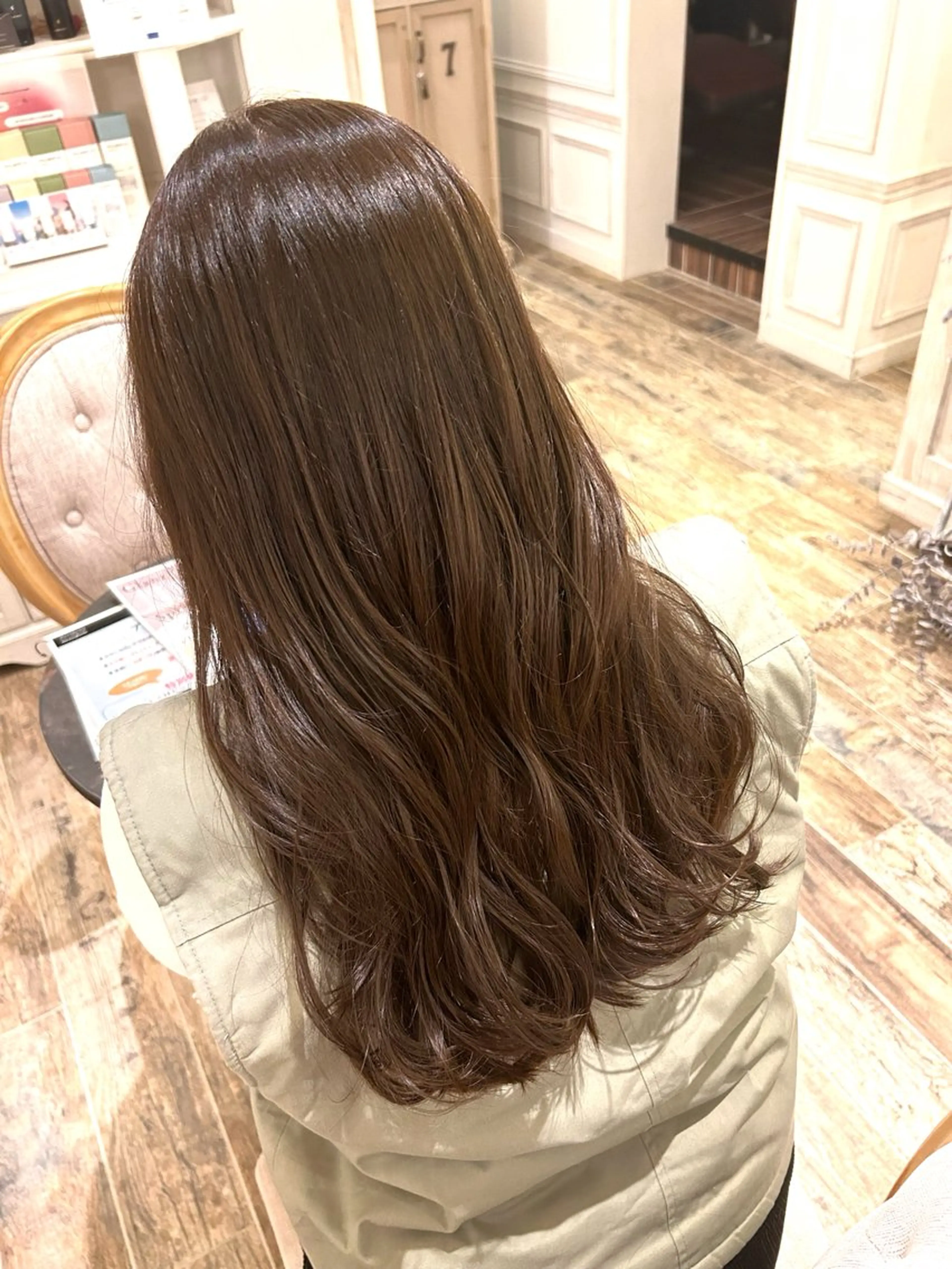 ロング ヘアカラー ayari🌸 西梅田のヘアスタイル