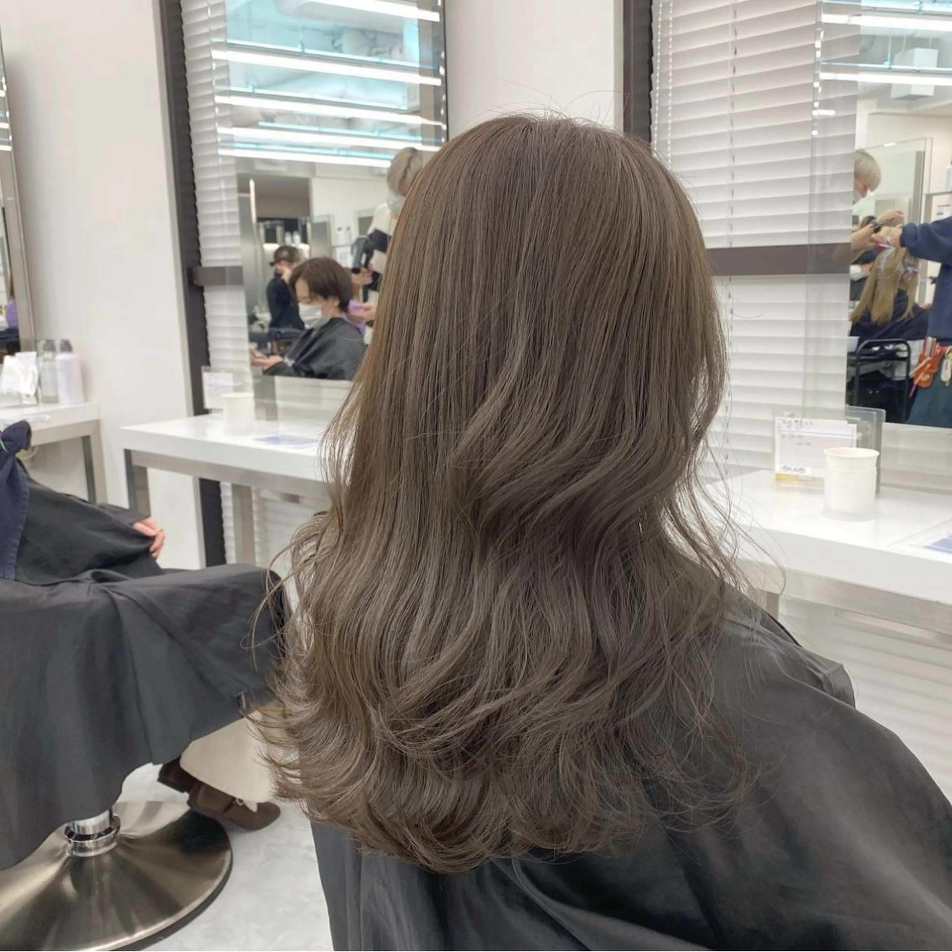 ロング カラー ヘアカラー トリートメント ヘッドスパ ヘアセット 🤍透明感トレンド 🤍上品ヘア🤍のヘアスタイル