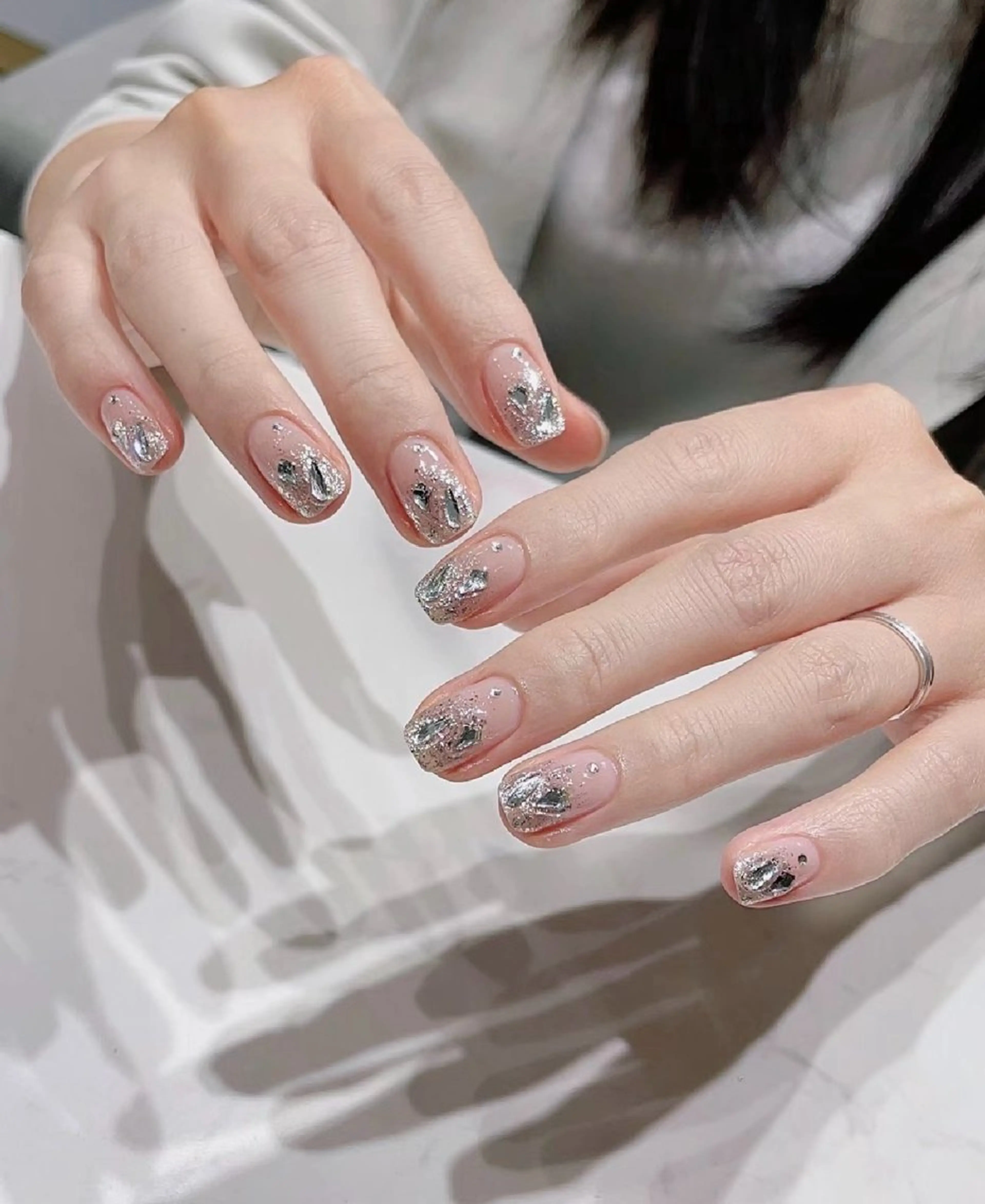 ネイル コネコネイルサロン モデル用のネイルデザイン