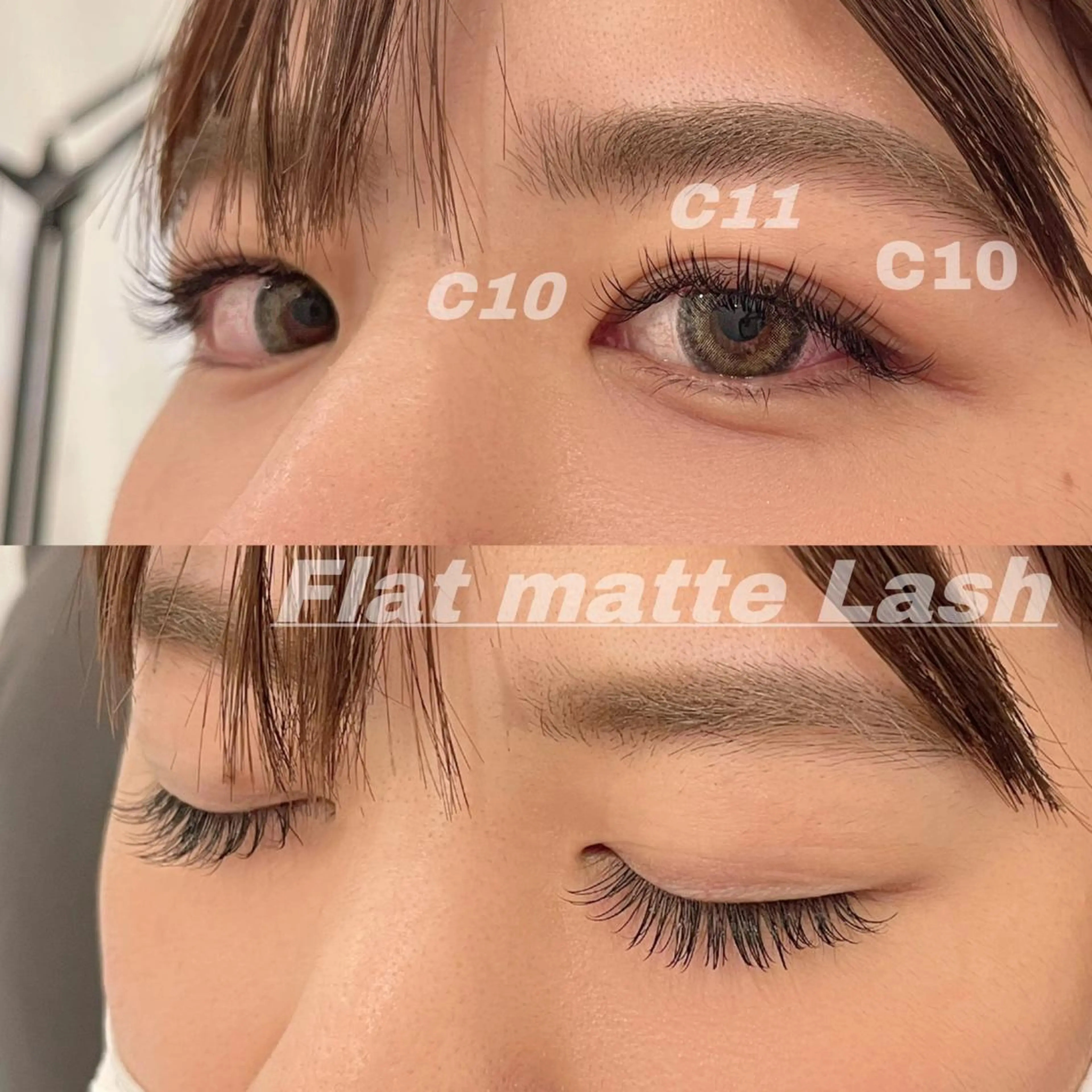 マツエク・マツパ Cカール フラットラッシュ Eye ELSA lash栄店 長沼の眉毛・アイブロウイメージ