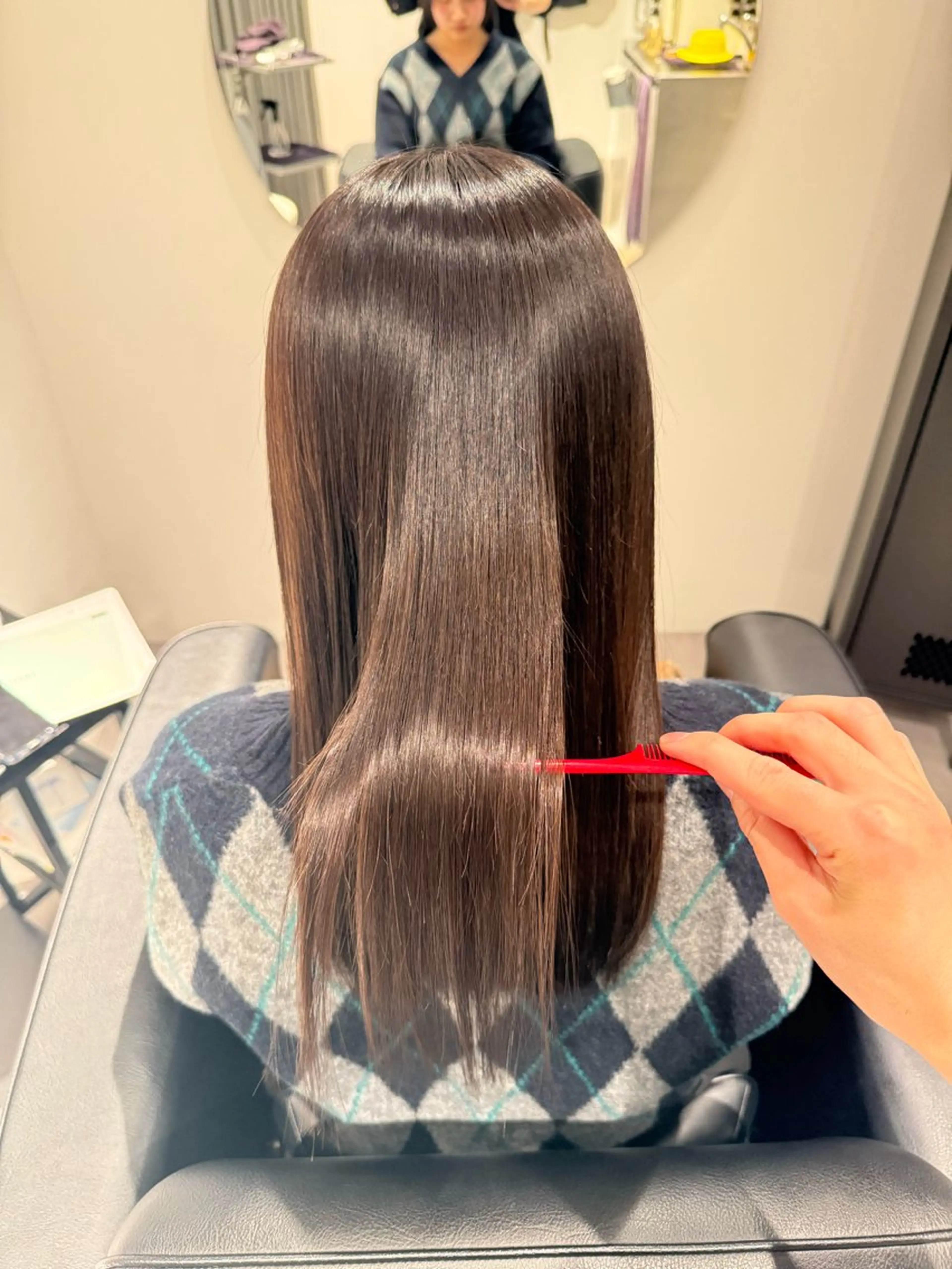 ロング カラー ヘアカラー トリートメント 宮澤弘一/大宮/ 髪質改善/完全個室のヘアスタイル