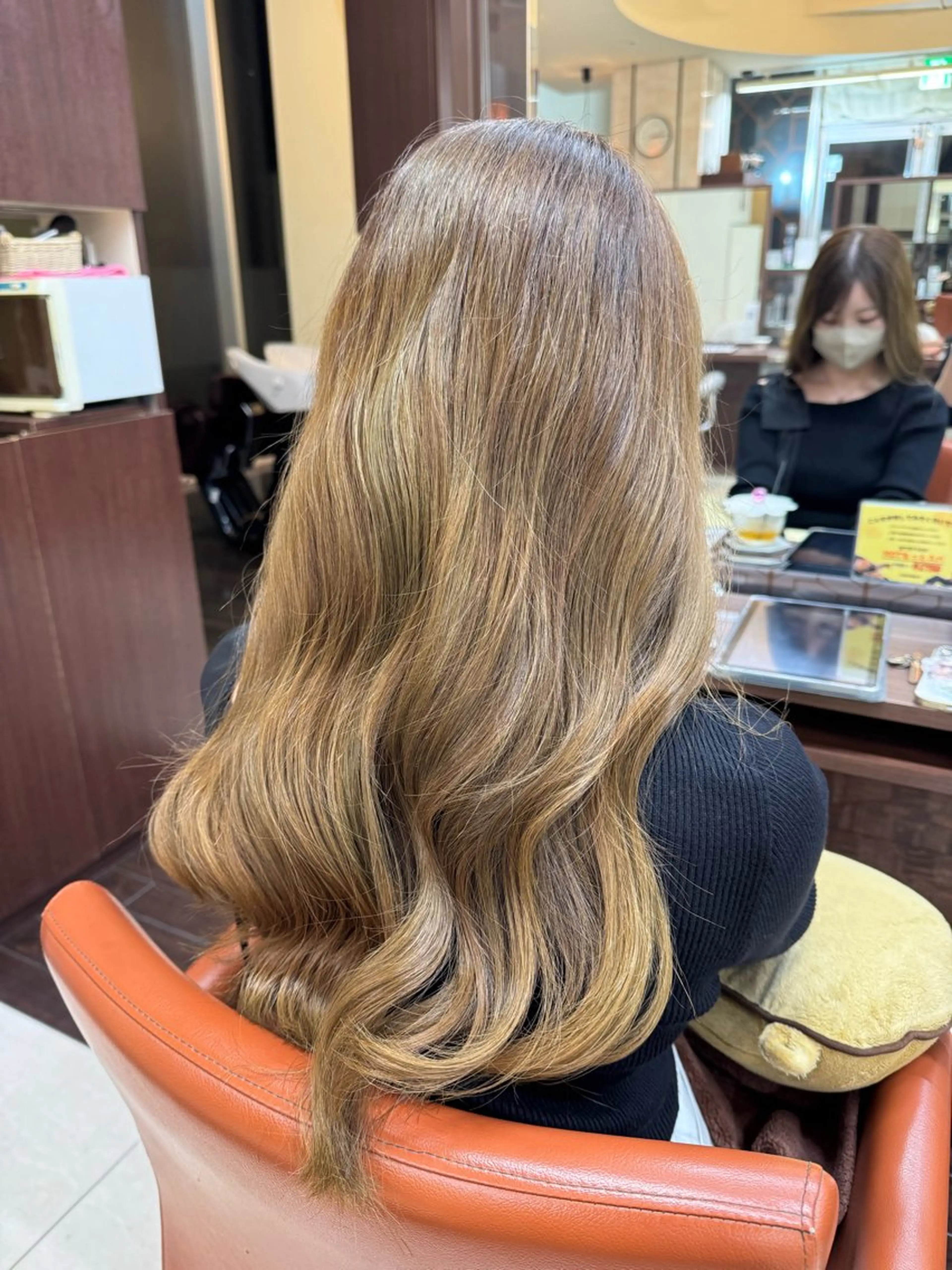 ロング ヘアカラー 髙宮壮真/メンズ 🍑暖色カラー🍑のヘアスタイル