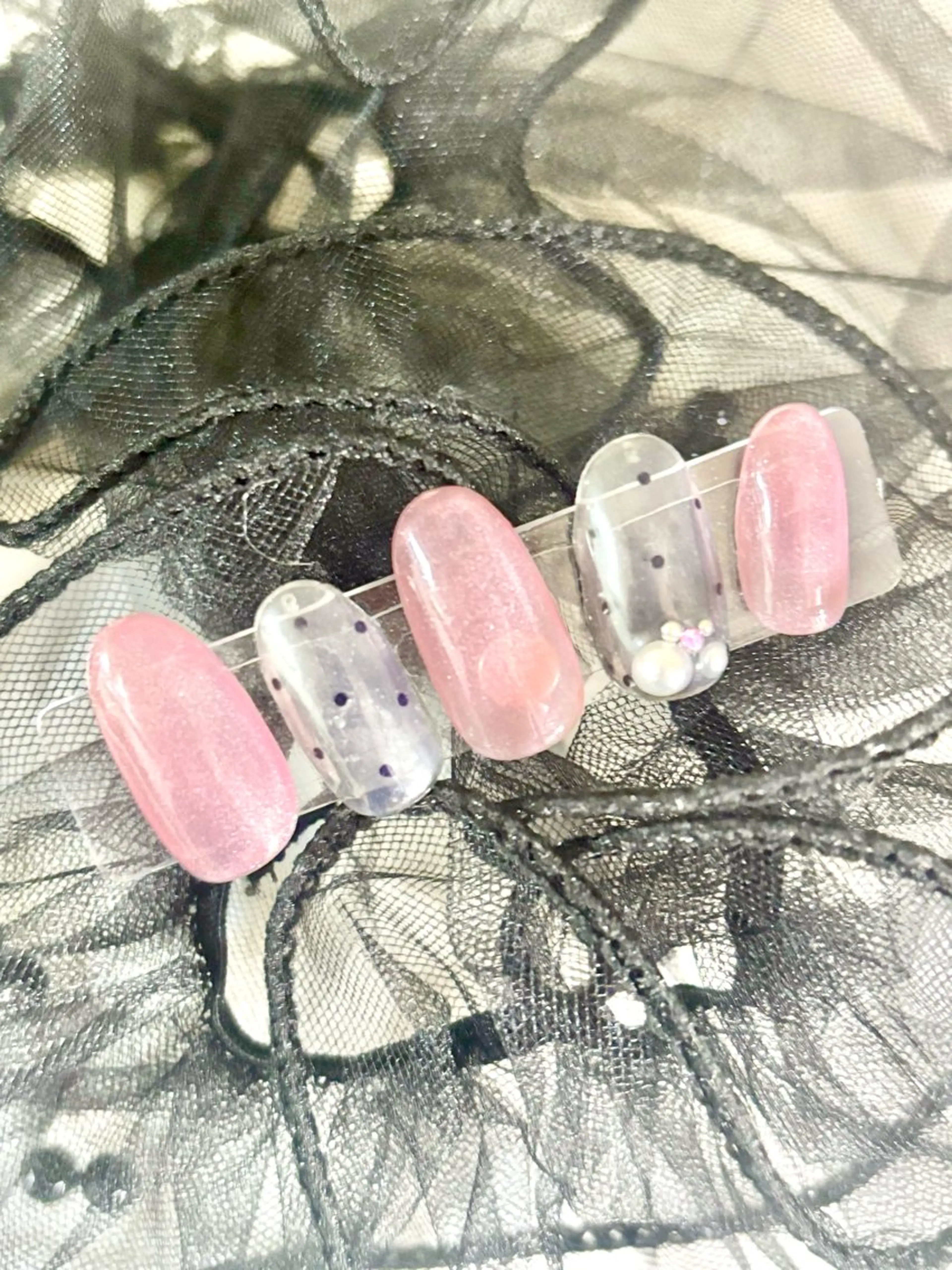 ネイル ゆうちゃんカット専門店所属・ゆうちゃんネイル フィルイン対応のネイルデザイン