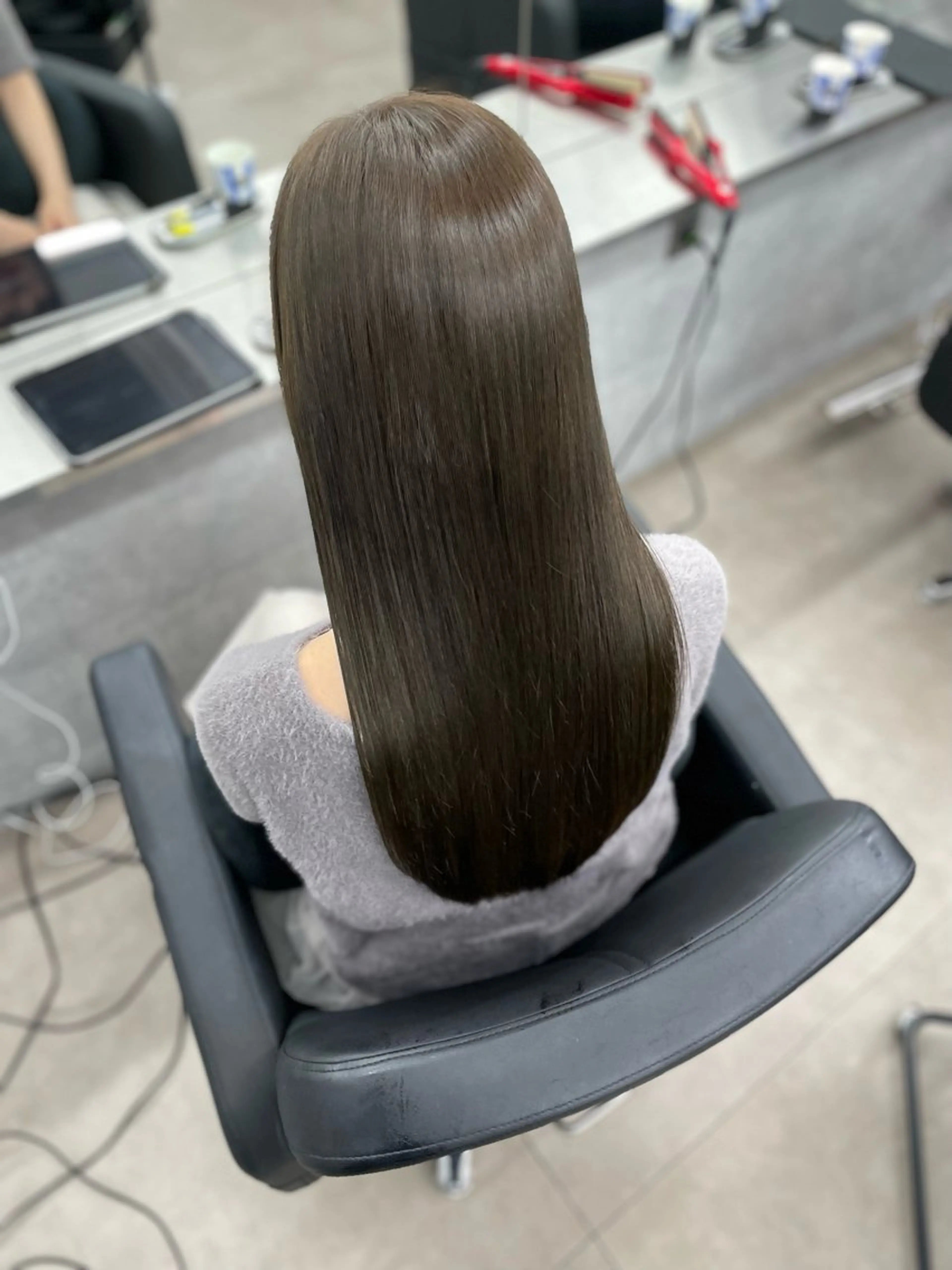 ロング カット ヘアカラー トリートメント CYNTHIADUE 店長✂︎IRISUのヘアスタイル