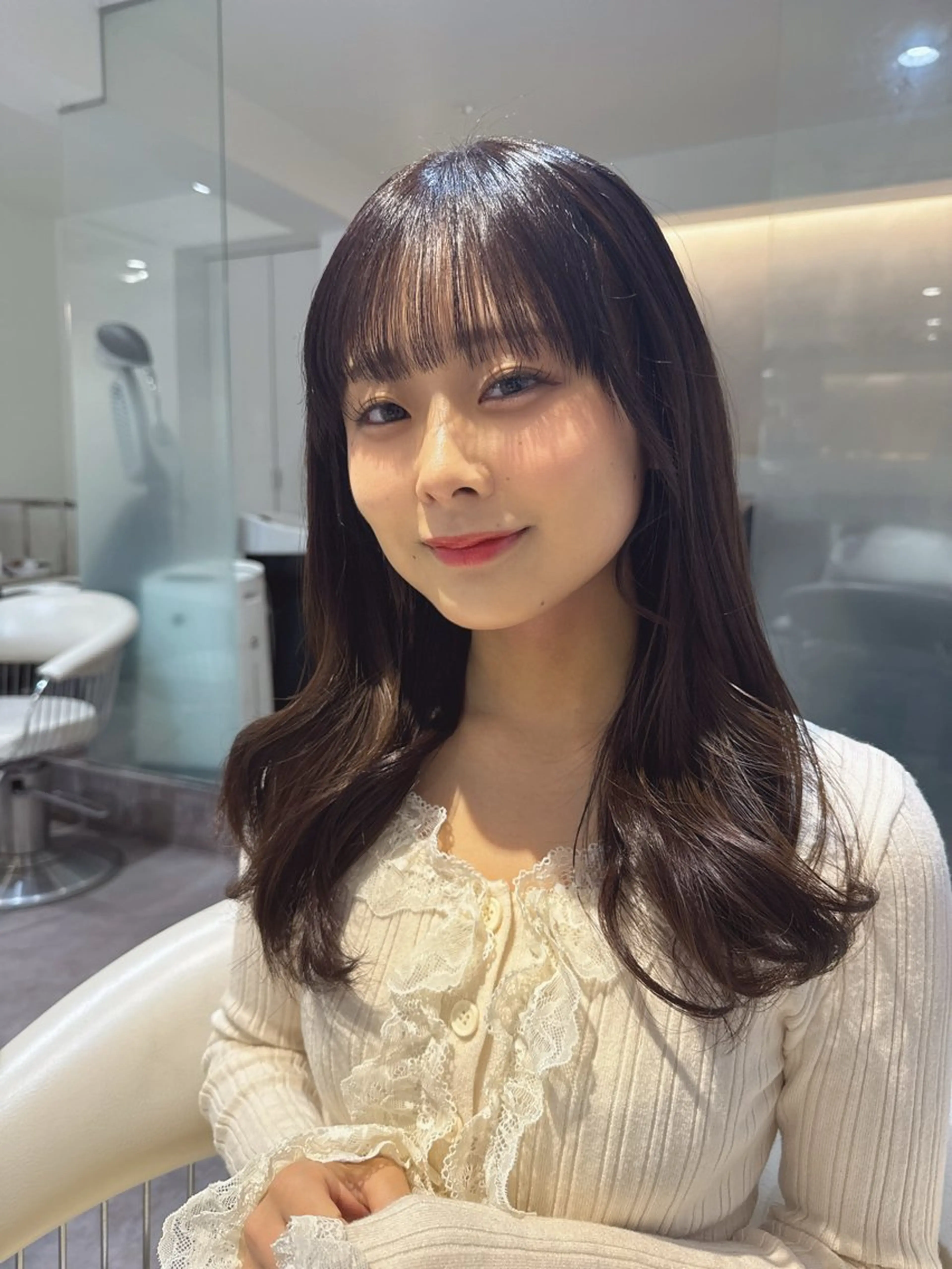 ミディアム カラー カット ヘアカラー トリートメント 💎美髪カラー特化 💎TAISEIのヘアスタイル