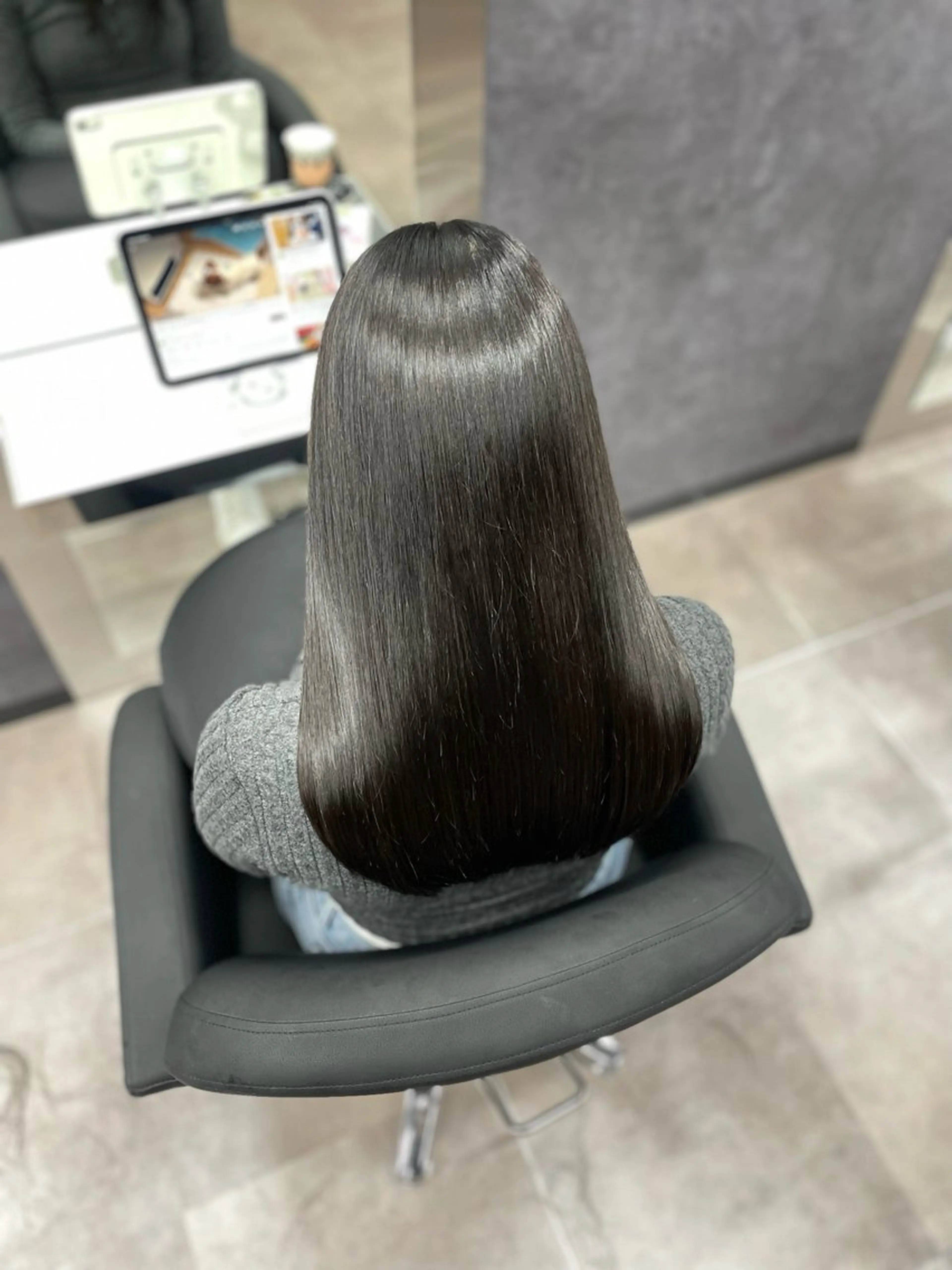 ロング カット ヘアカラー トリートメント CYNTHIADUE 店長✂︎IRISUのヘアスタイル