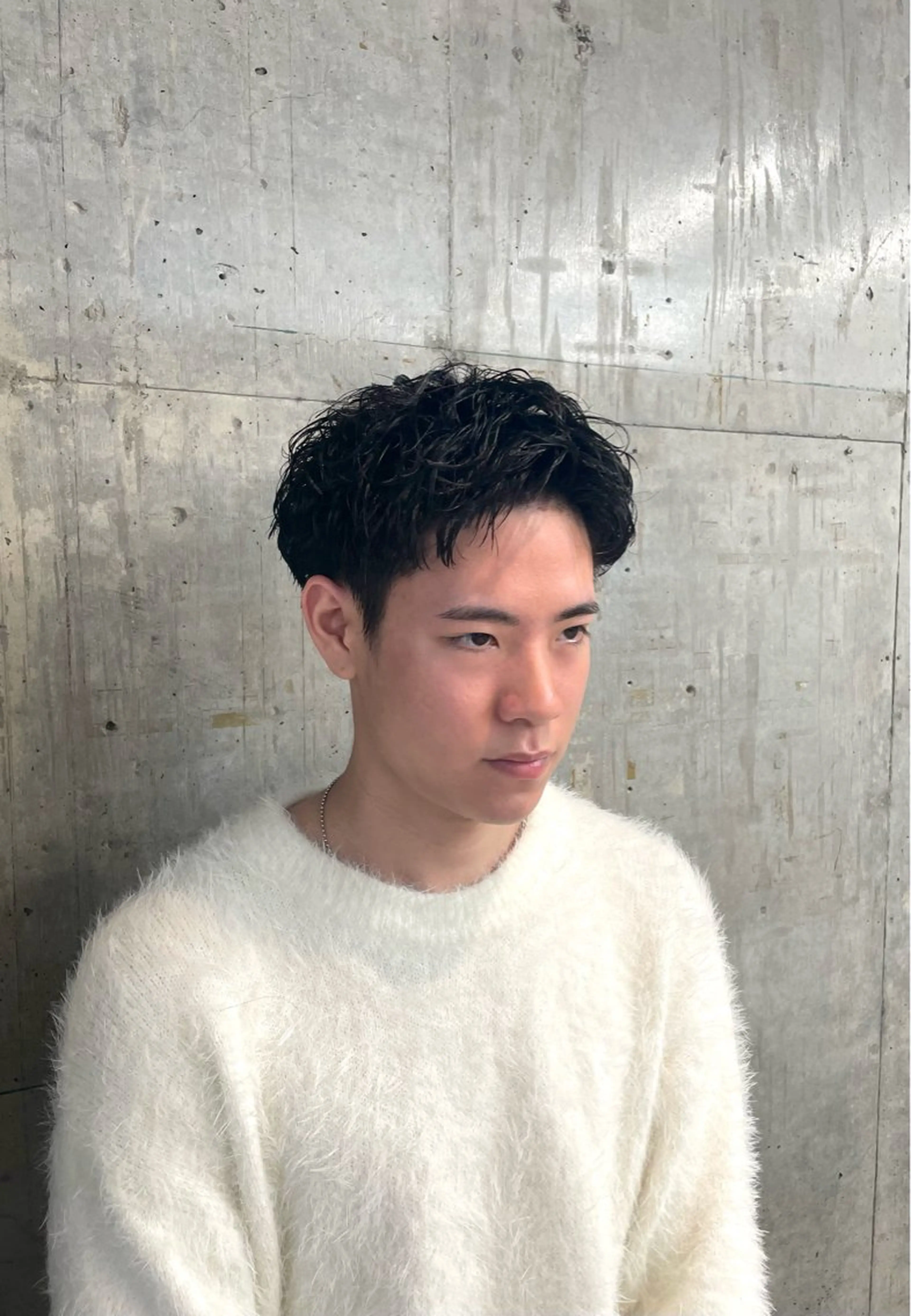 ショート カラー パーマ メンズ カット 🎧シャドウパーマ/ SOUMA🎧のヘアスタイル