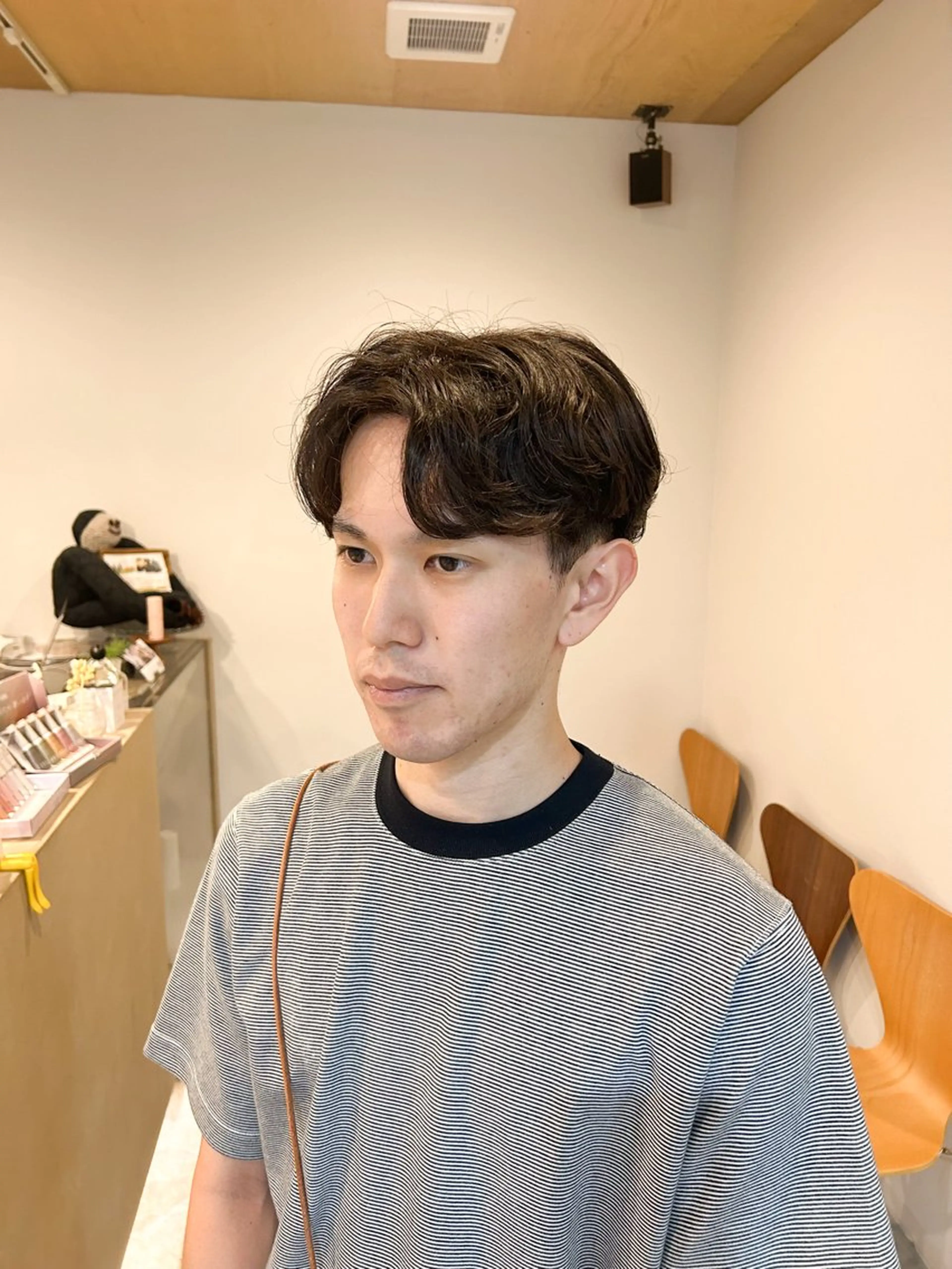 パーマ メンズ パーマ 川端 明莉のヘアスタイル