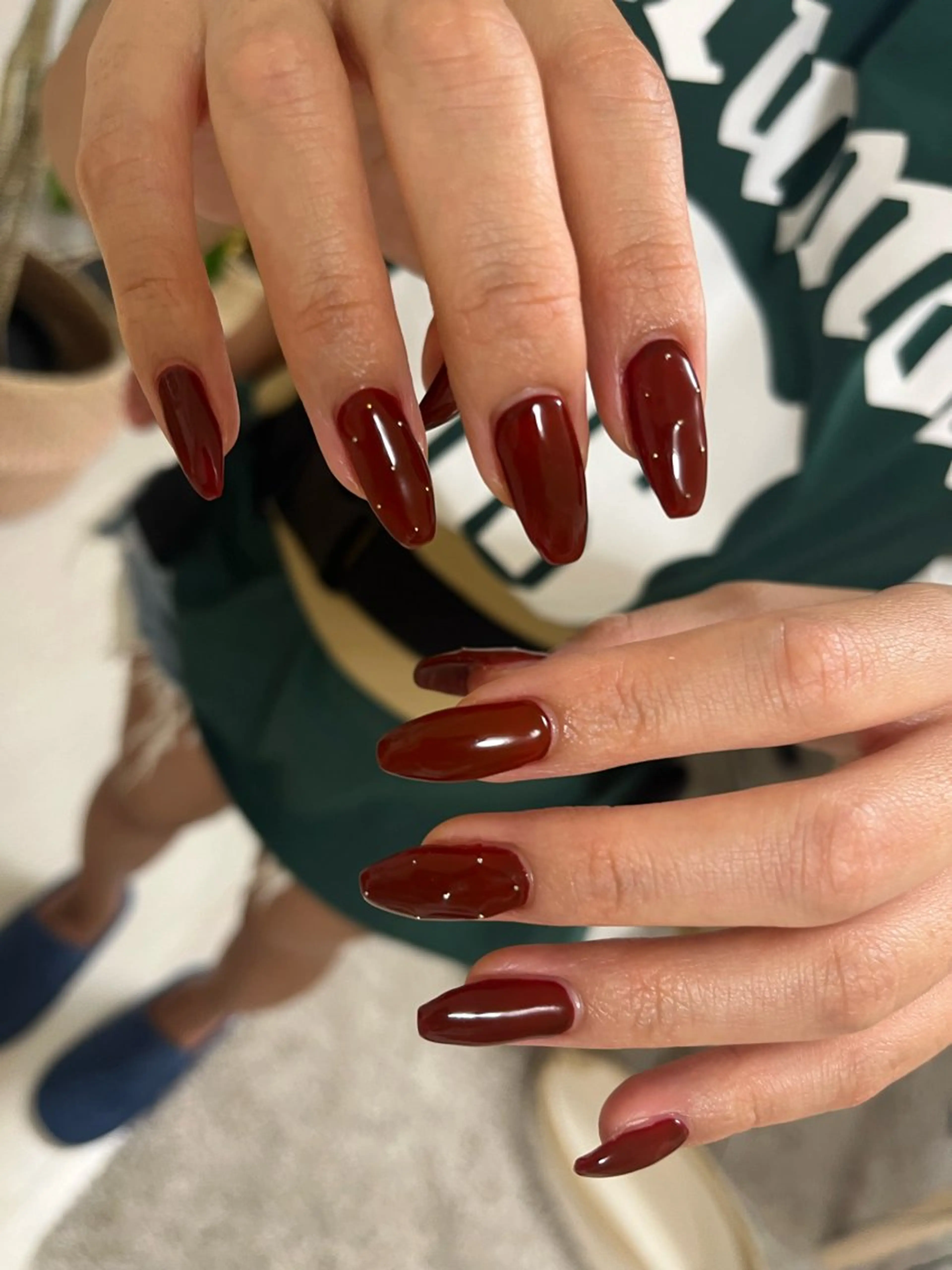 ネイル ボルドー ハンドネイル nail room.のネイルデザイン