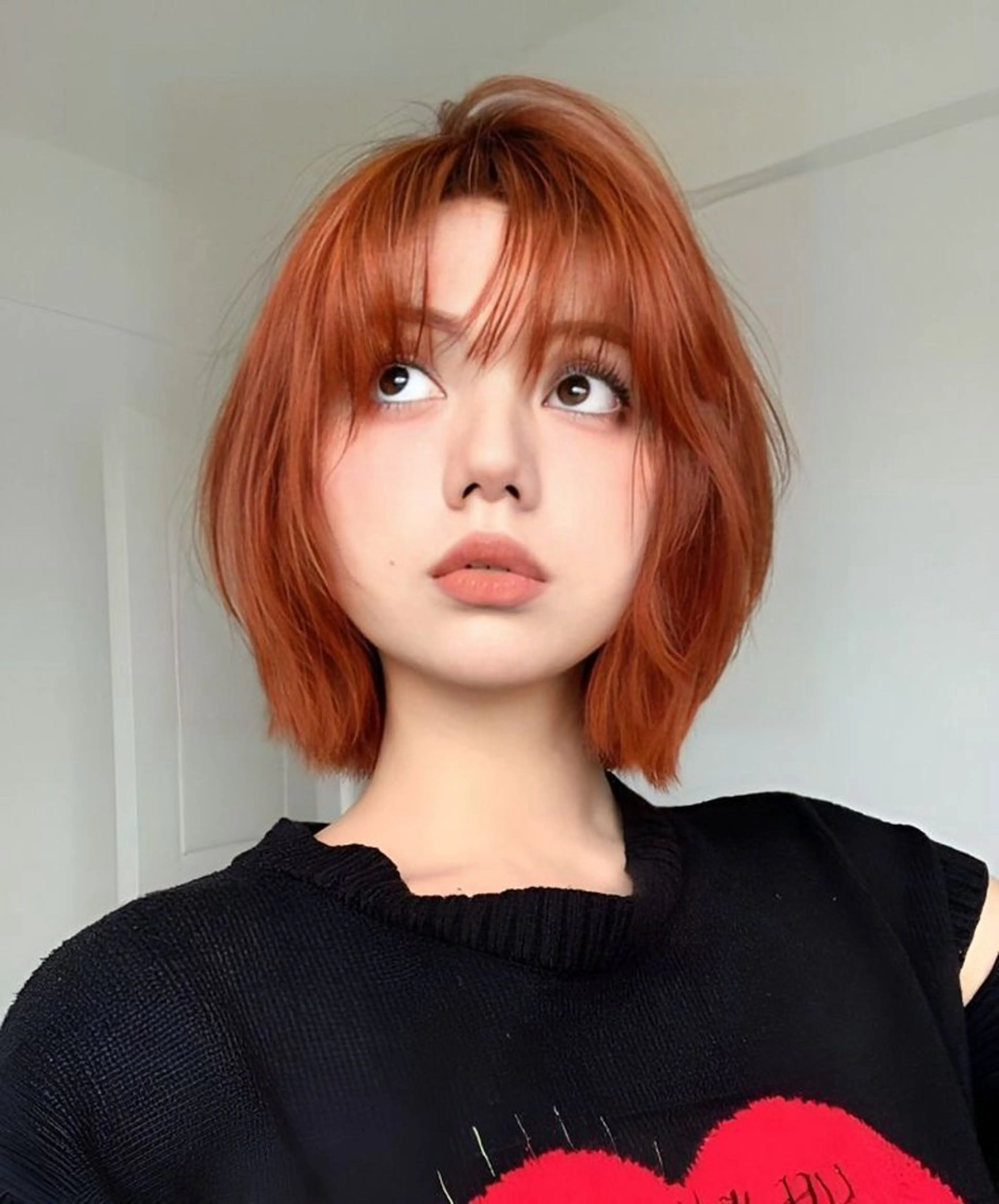ミディアム カット 高村 怜のヘアスタイル