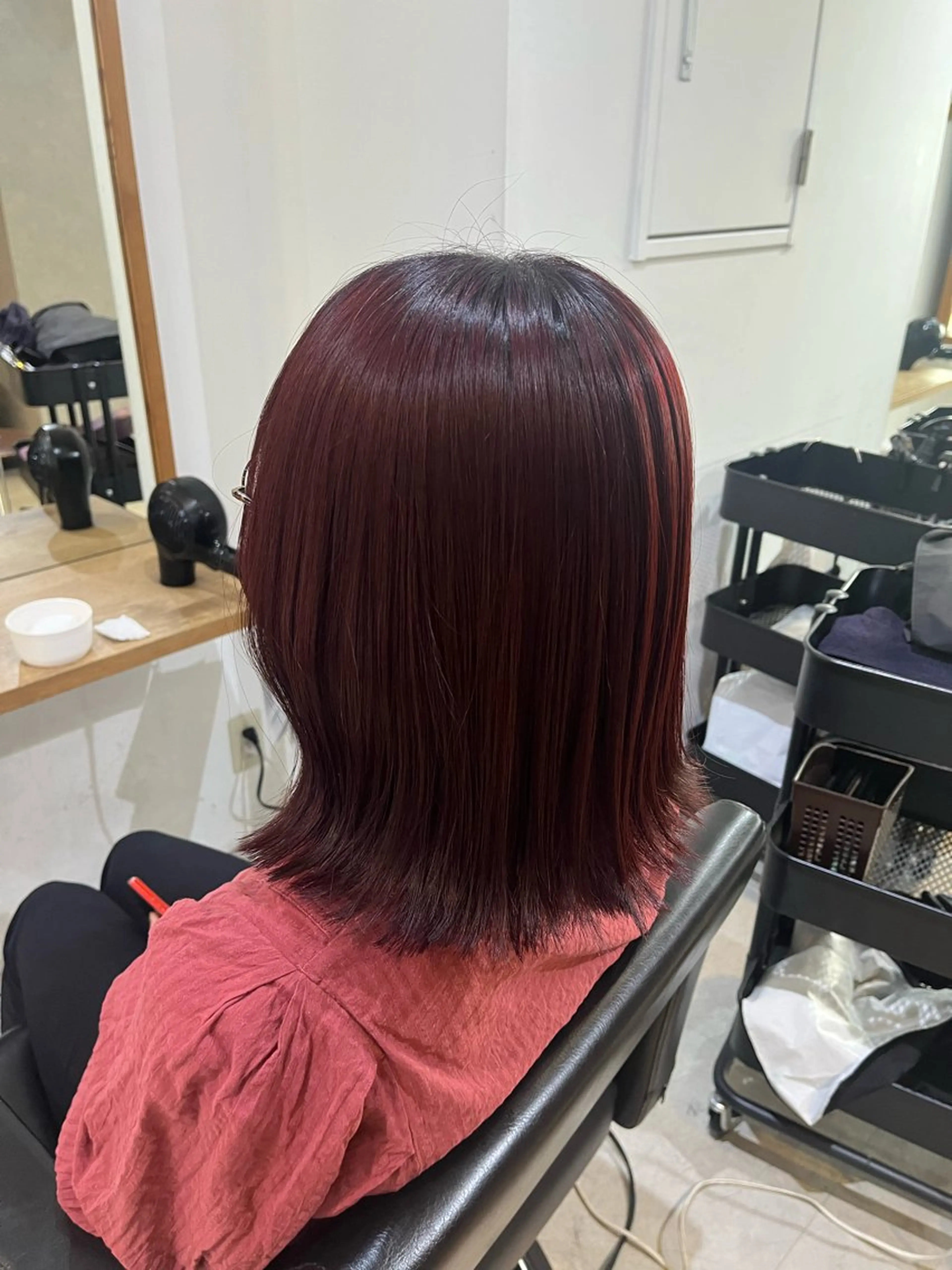 ミディアム ✨🎨ブリーチなし 透明感カラー✨美友のヘアスタイル