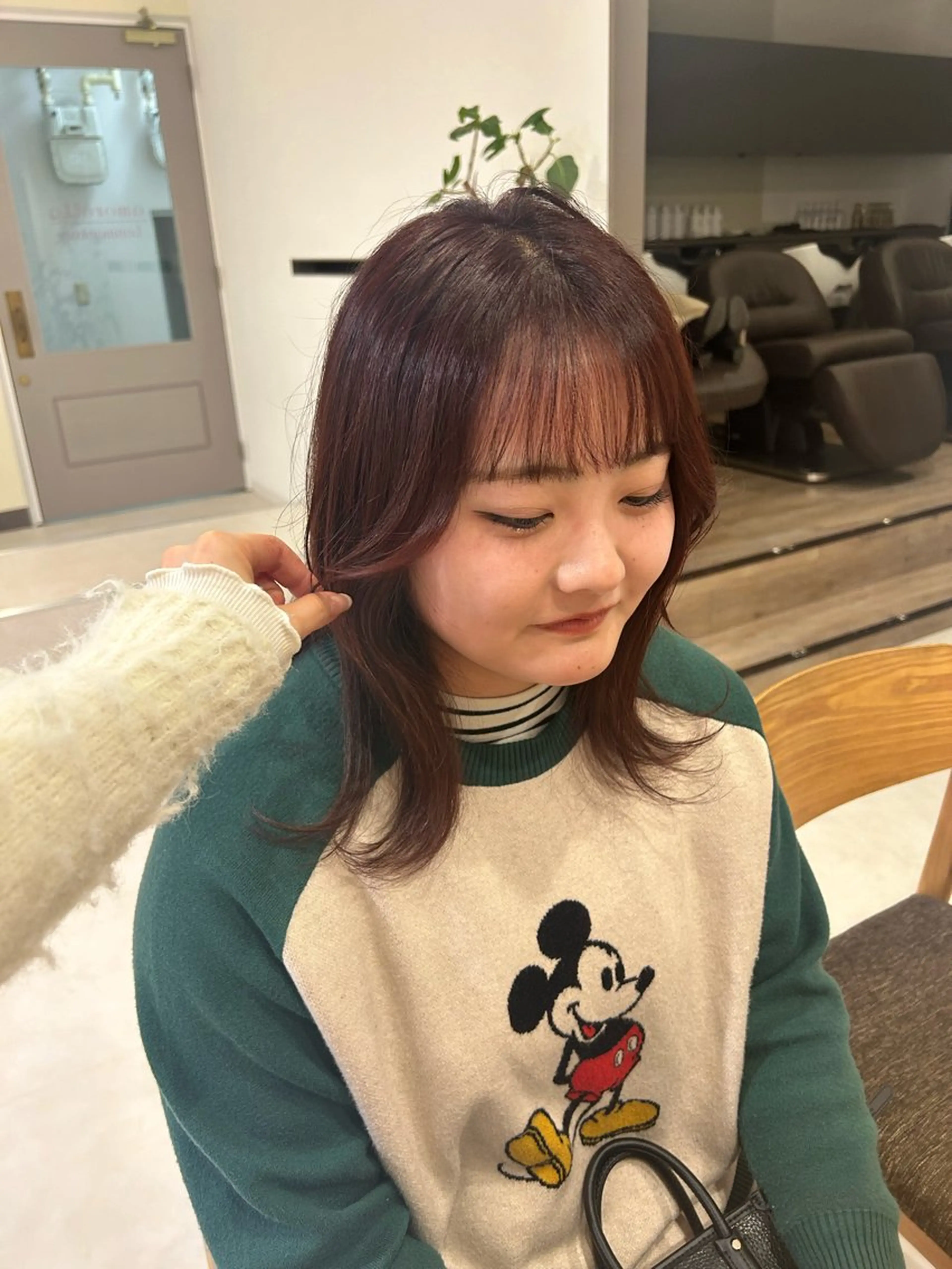 ミディアム amoretto miyuのヘアスタイル