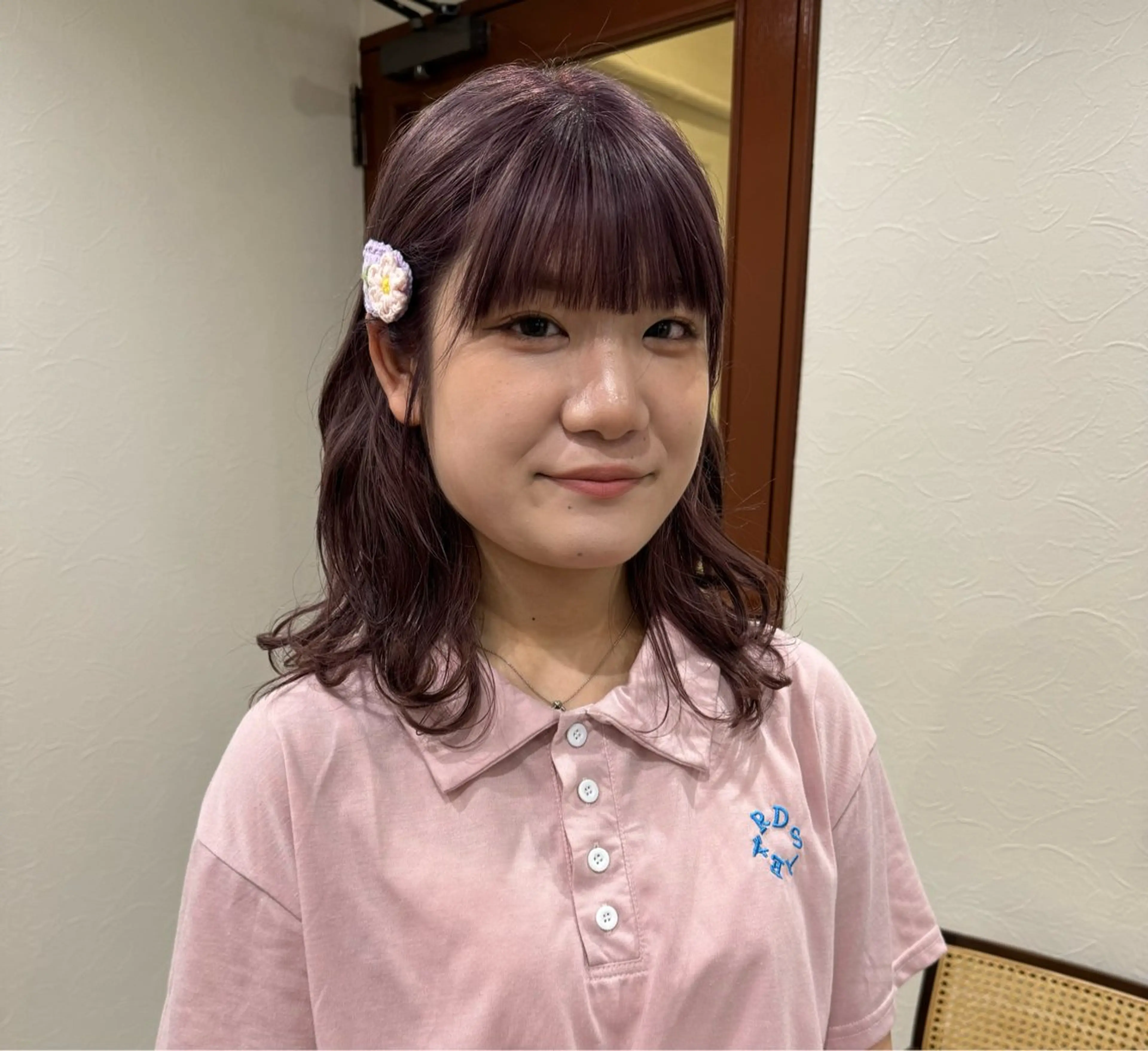 ミディアム カラー ヘアカラー ショート／ボブ 透明感カラー☆akoのヘアスタイル