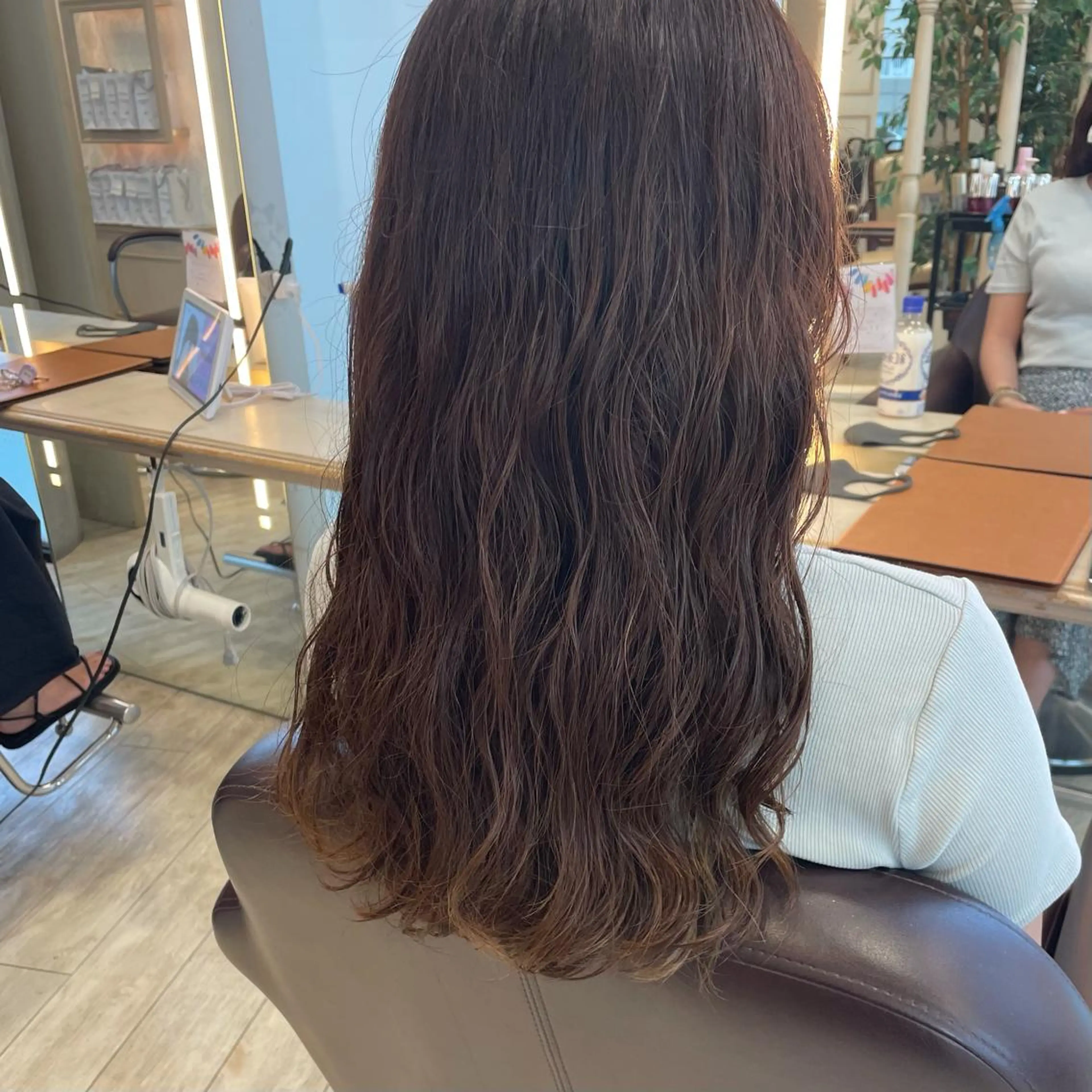 パーマ パーマ 🍪ヨシイハルネ🍪 ラベンダーカラーのヘアスタイル