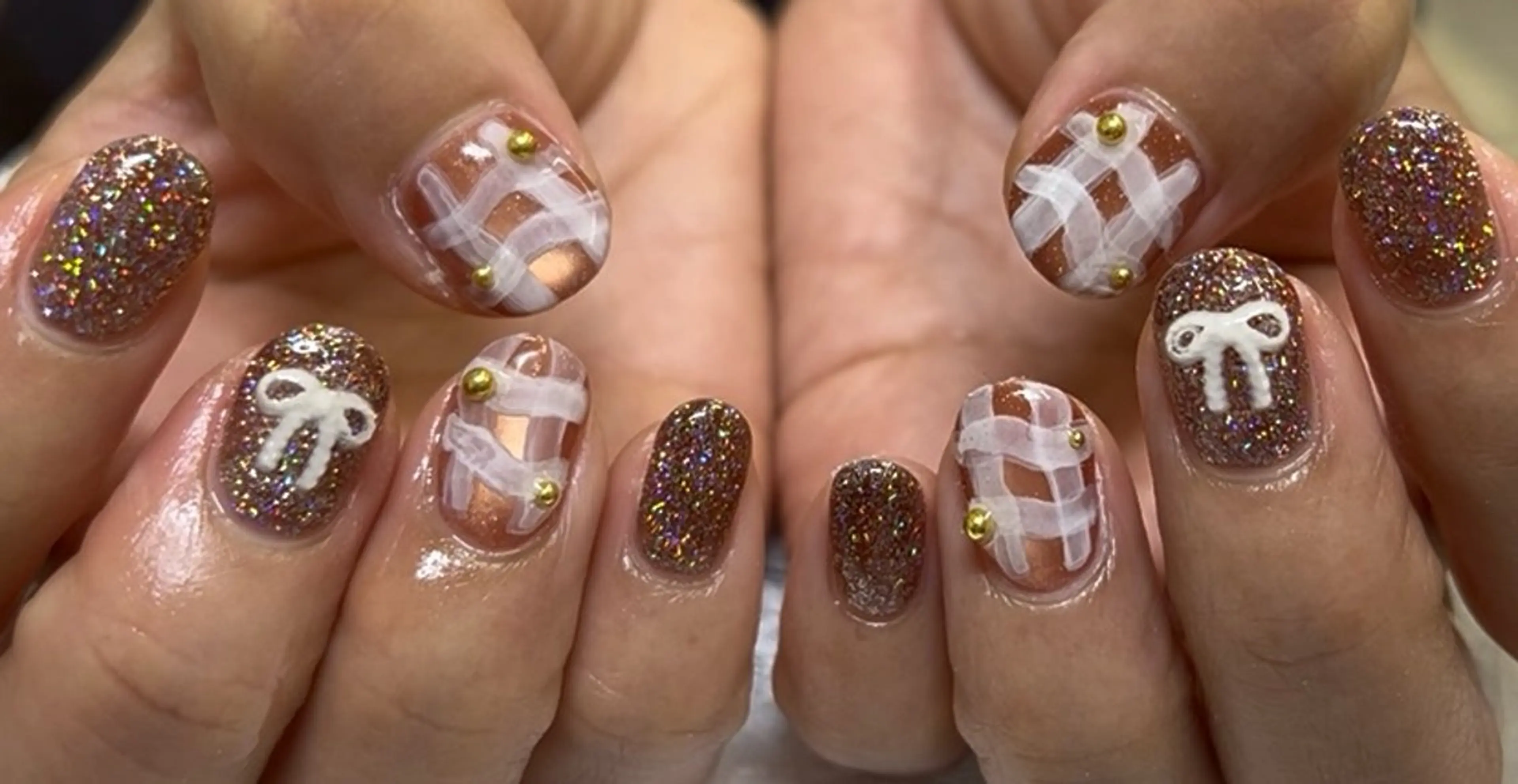 ネイル ハンドネイル AIushe平井店 ななみのネイルデザイン