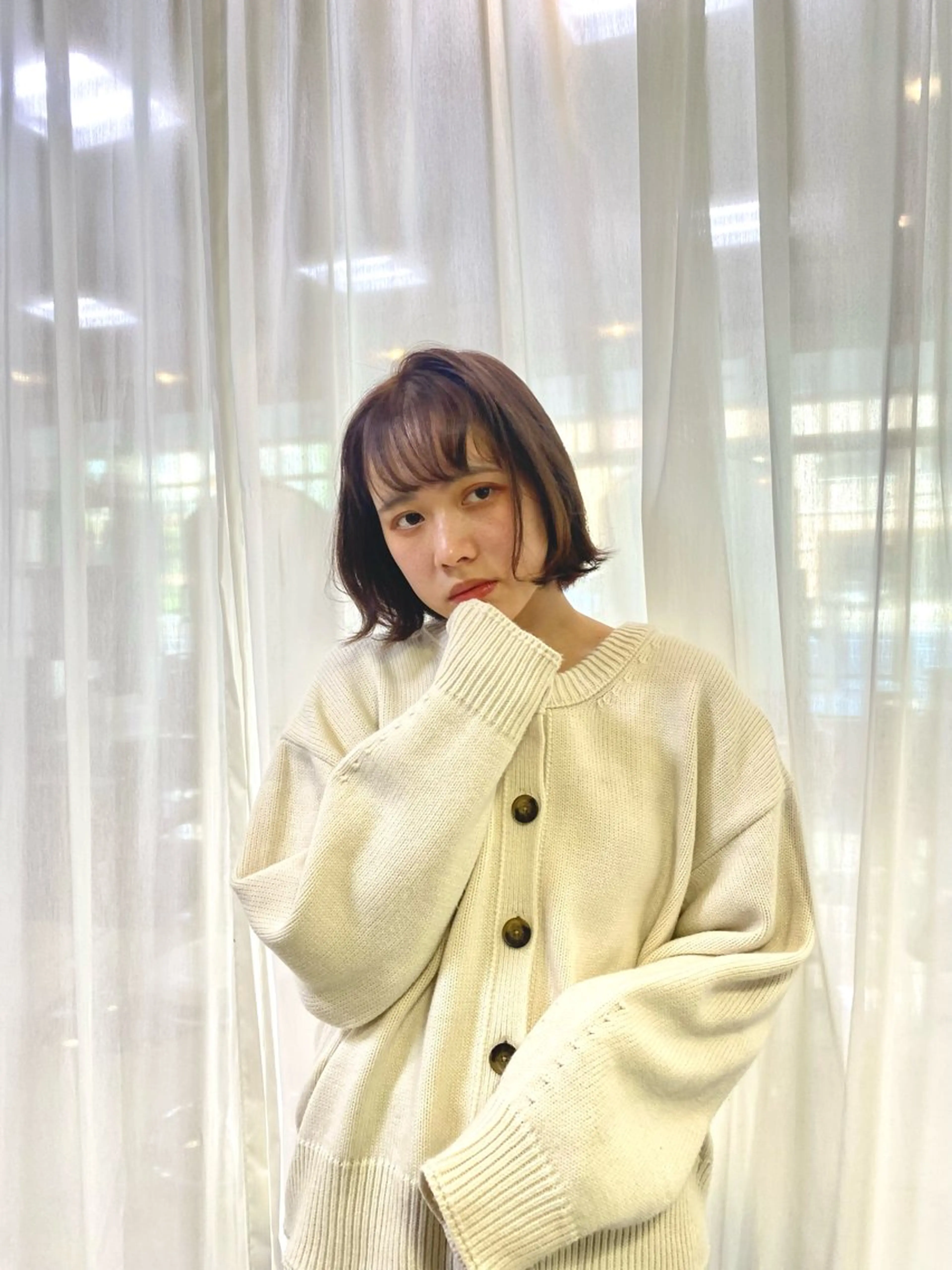 ショート カラー ヘアカラー emu🤍𐙚 Miyuのヘアスタイル