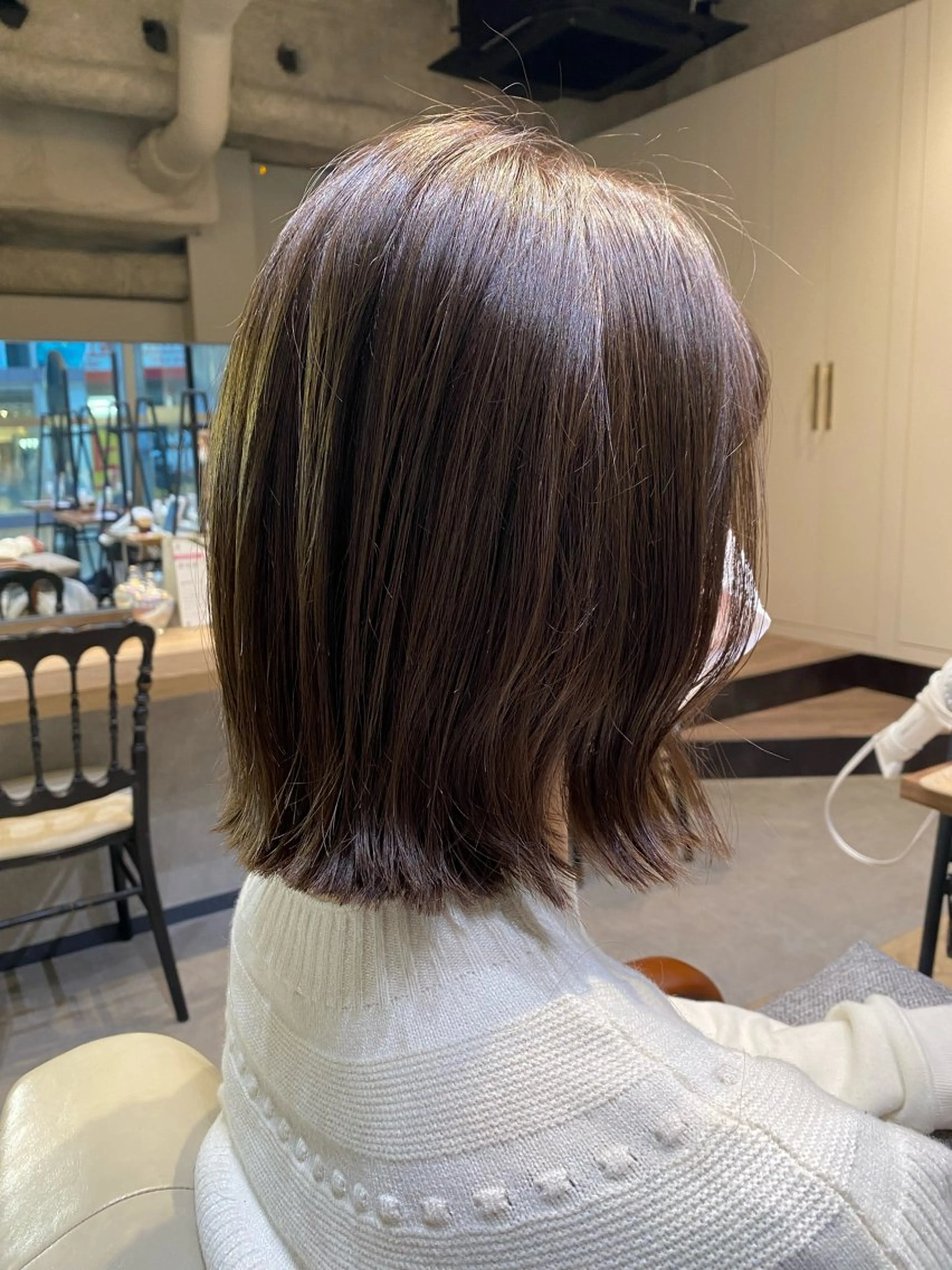 ミディアム カラー 新宿 / Aujua ｿﾑﾘｴ🫧森田涼介のヘアスタイル