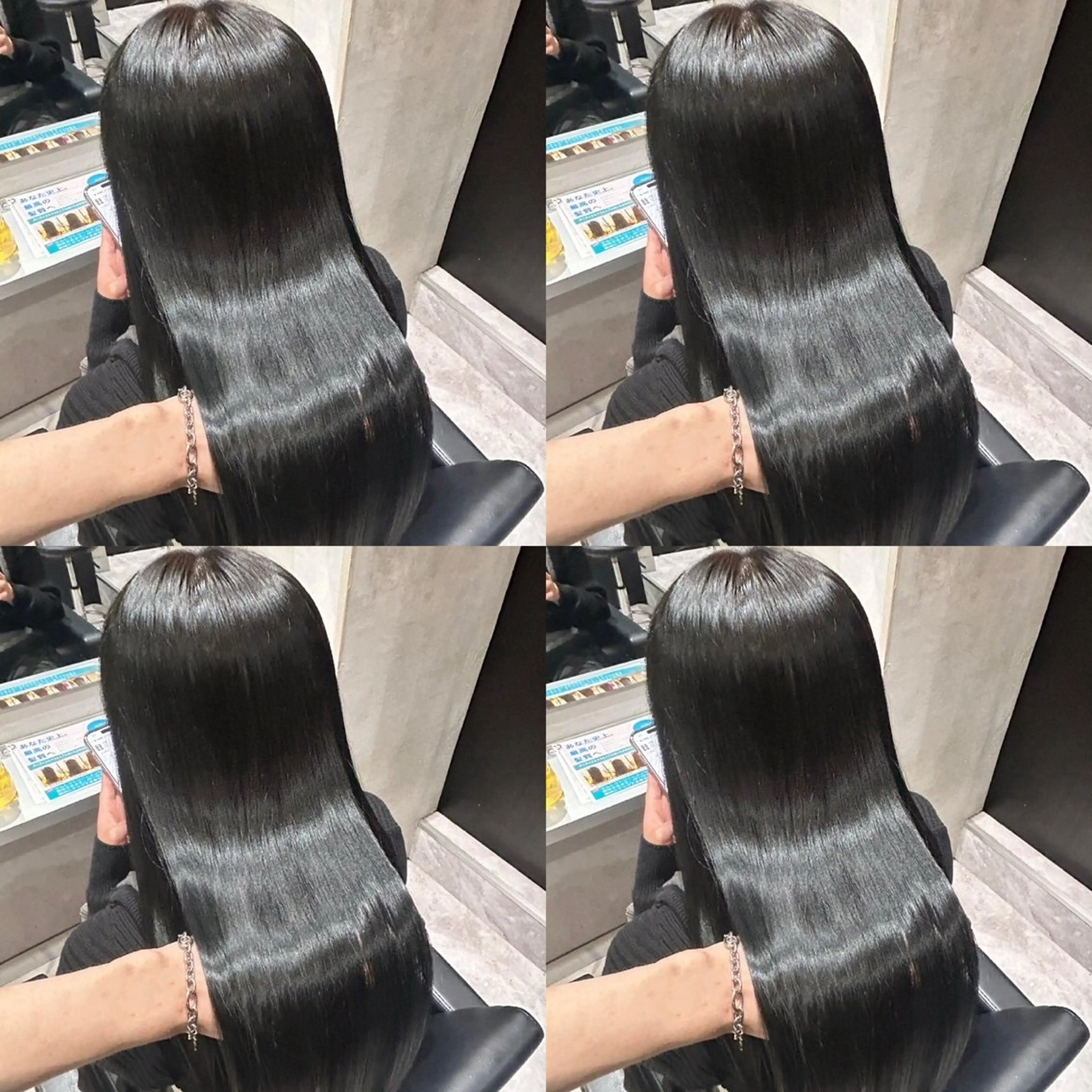 ロング カラー ヘアカラー トリートメント 韓国レイヤー/ ハッシュカットひかるのヘアスタイル