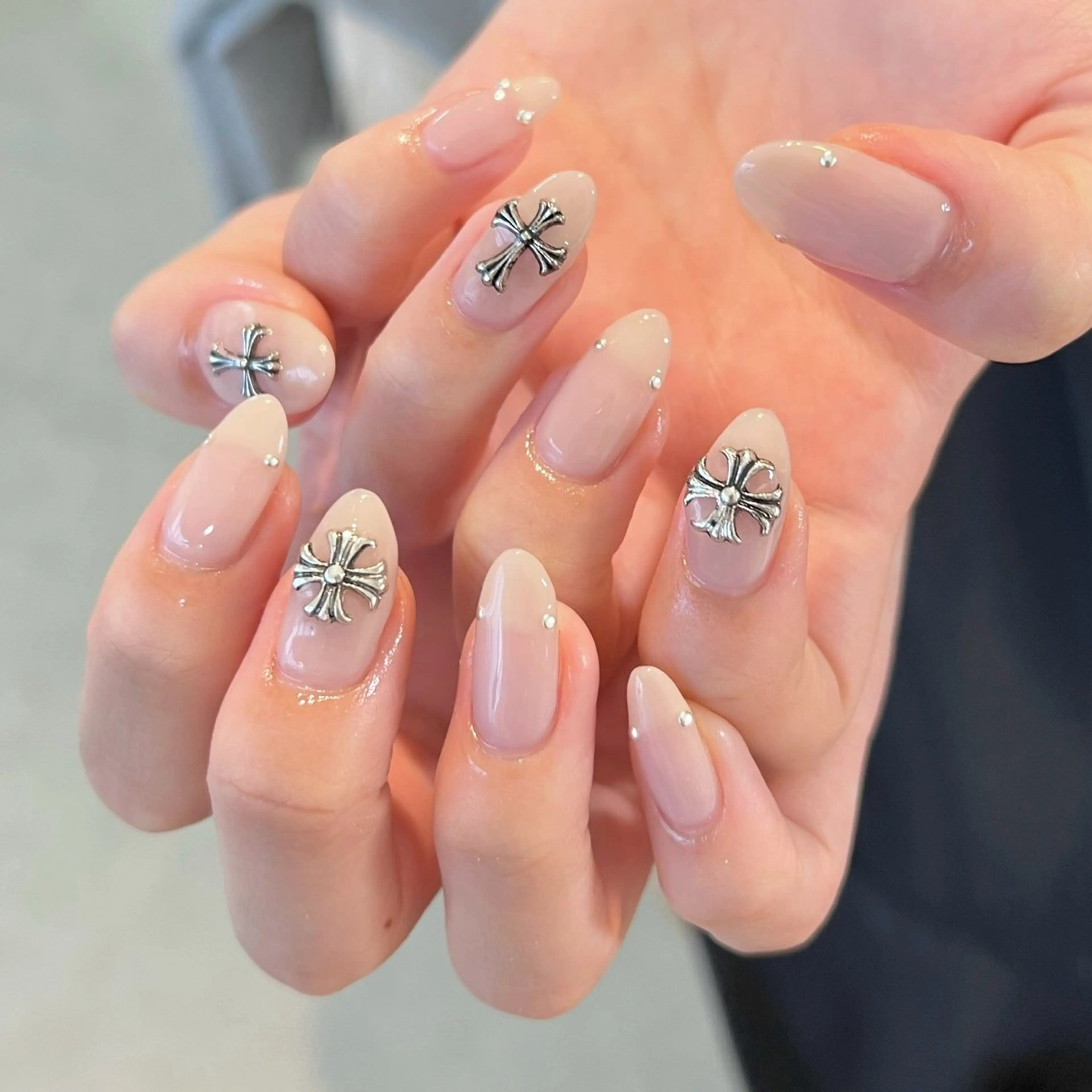 ネイル アートネイル ハンドネイル sio.nail&eyebrow salon shimokitazawa2号店所属・nailist mana𖤐´-のネイルデザイン