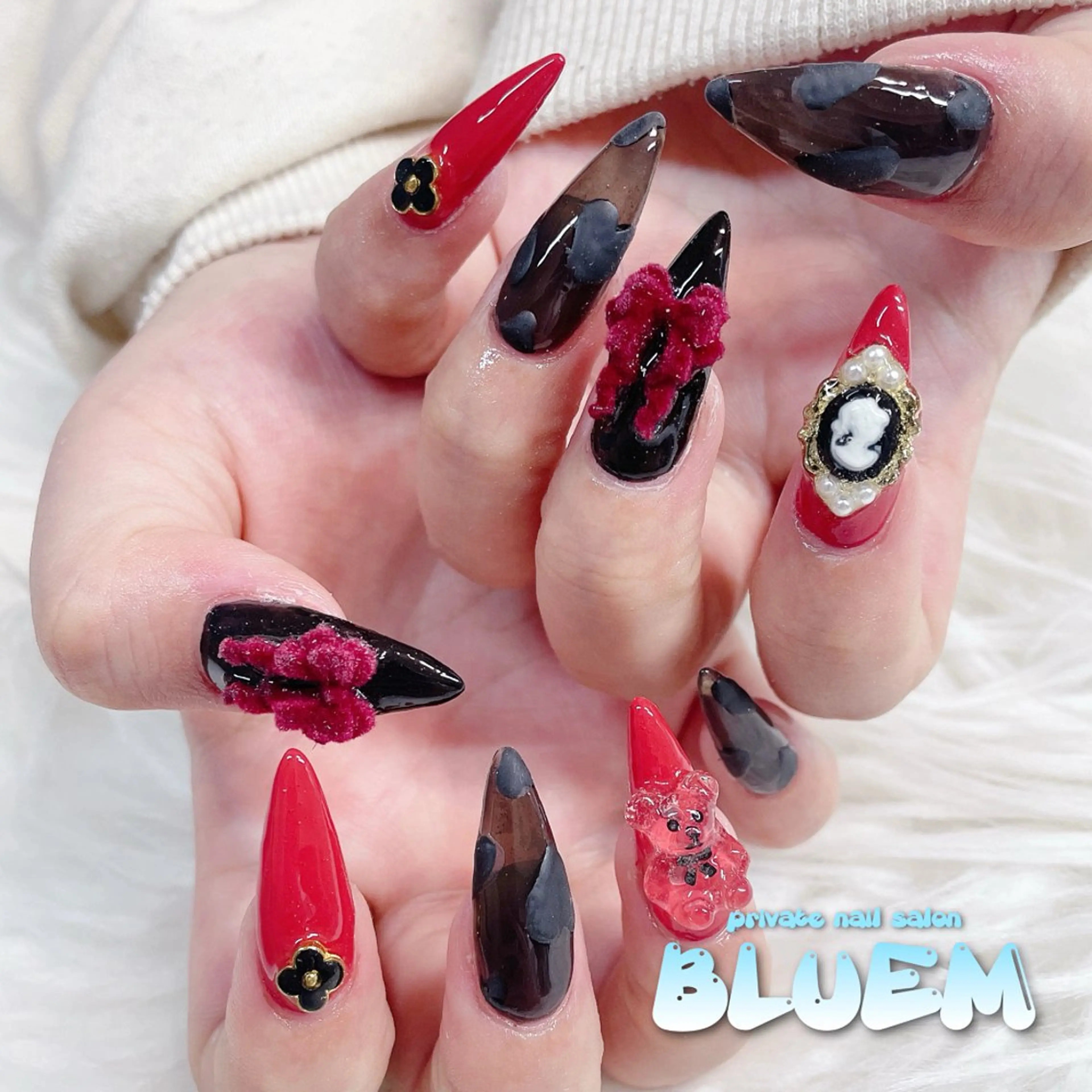 ネイル ハンドネイル BLUEM所属・BLUEM さやかのネイルデザイン