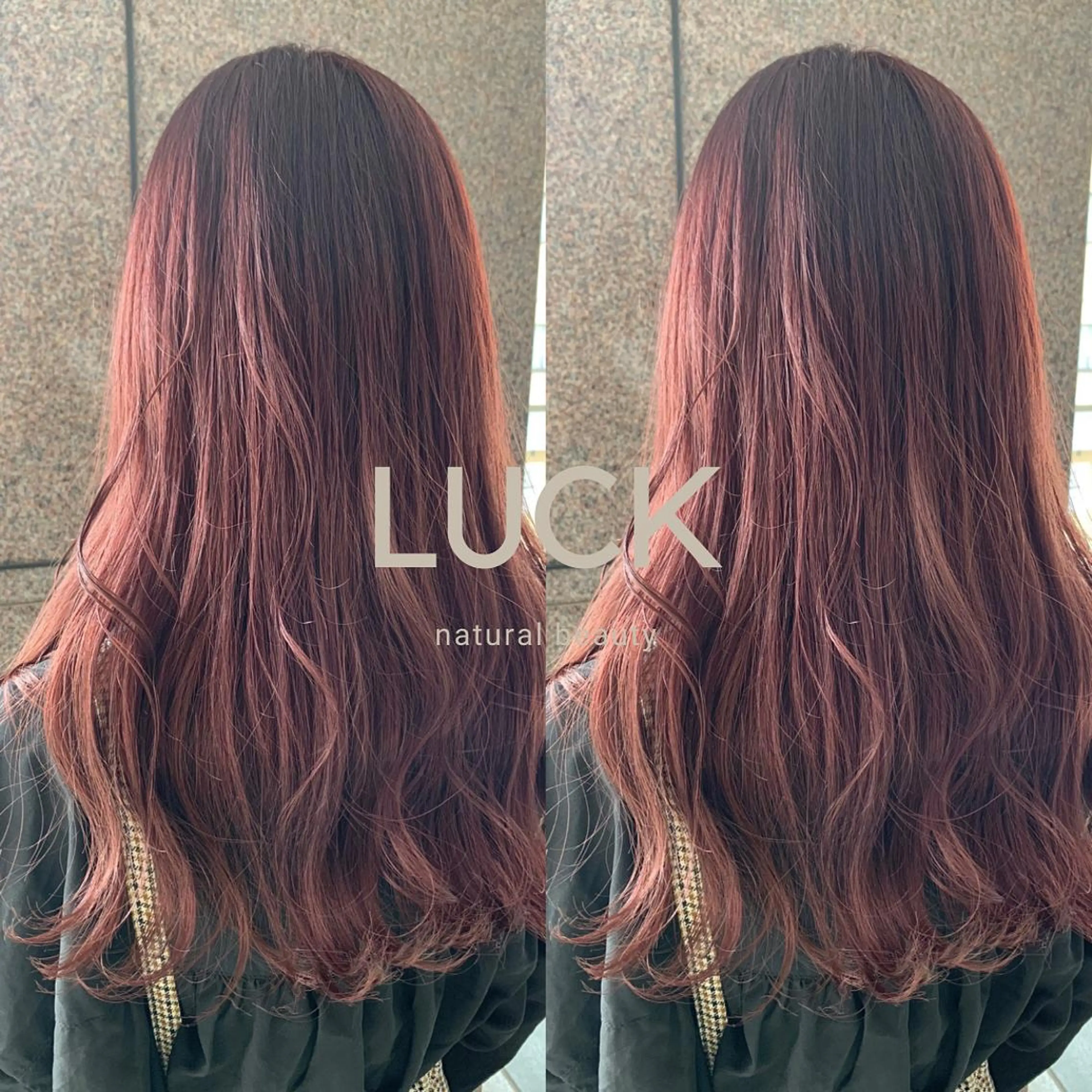 ロング カラー ヘアカラー ヘアケア・頭皮ケア デザインカラー/中田のヘアスタイル