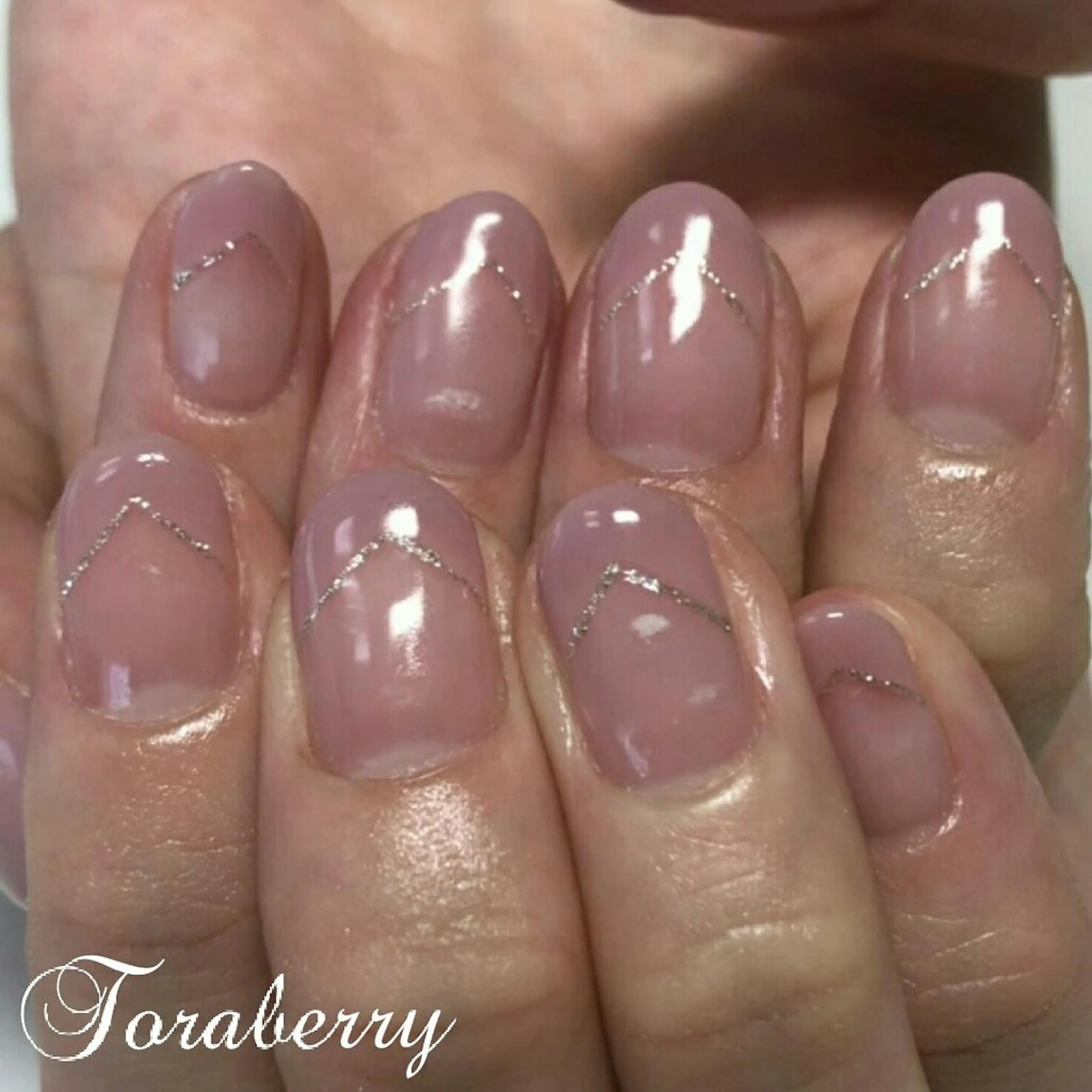 ネイル フレンチネイル ハンドネイル ネイリスト なつみのネイルデザイン